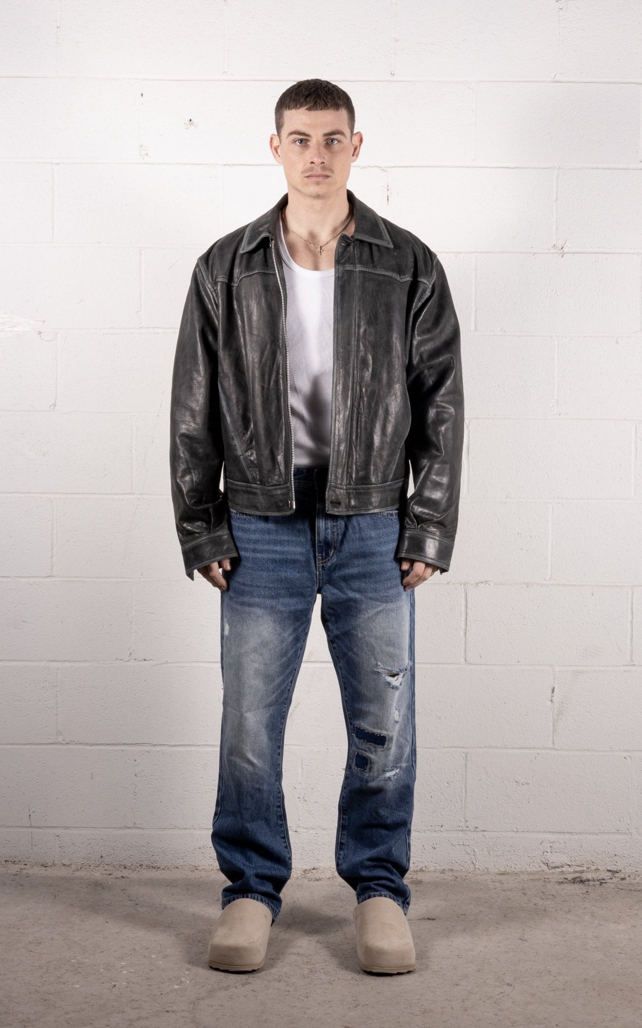 [255] : Silm Fit Denim - Whisker Deep Blue - 32 - BDK