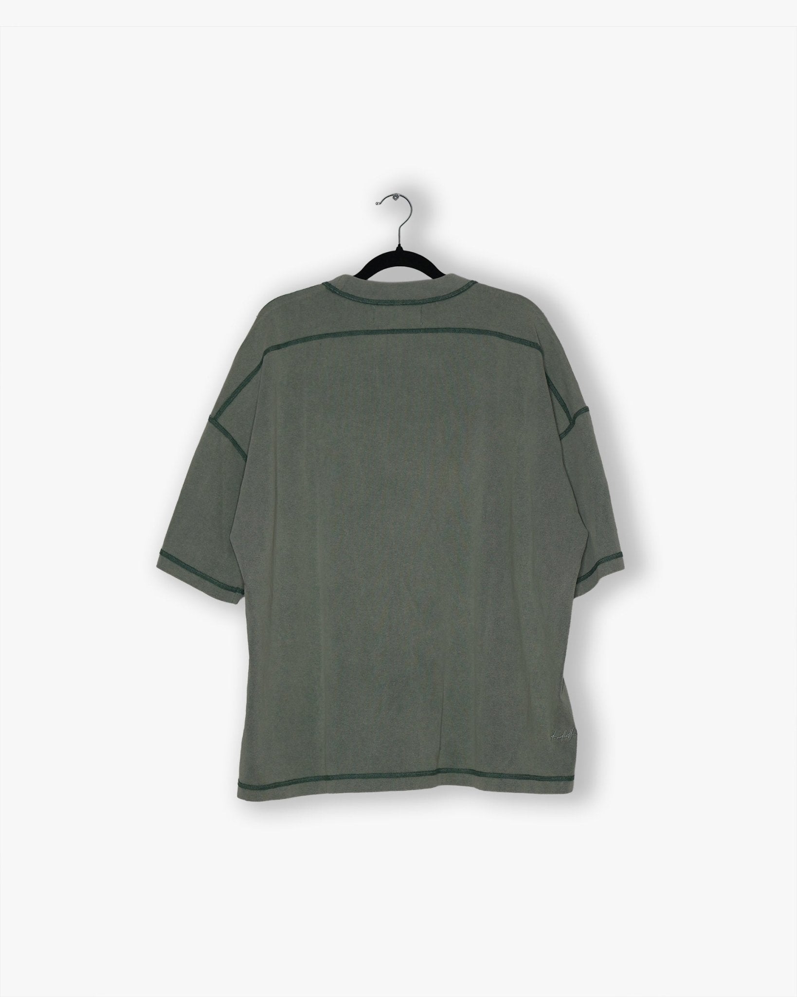 [61] : Cropped Relaxed T-Shirt – Savannah Green – L - BDK