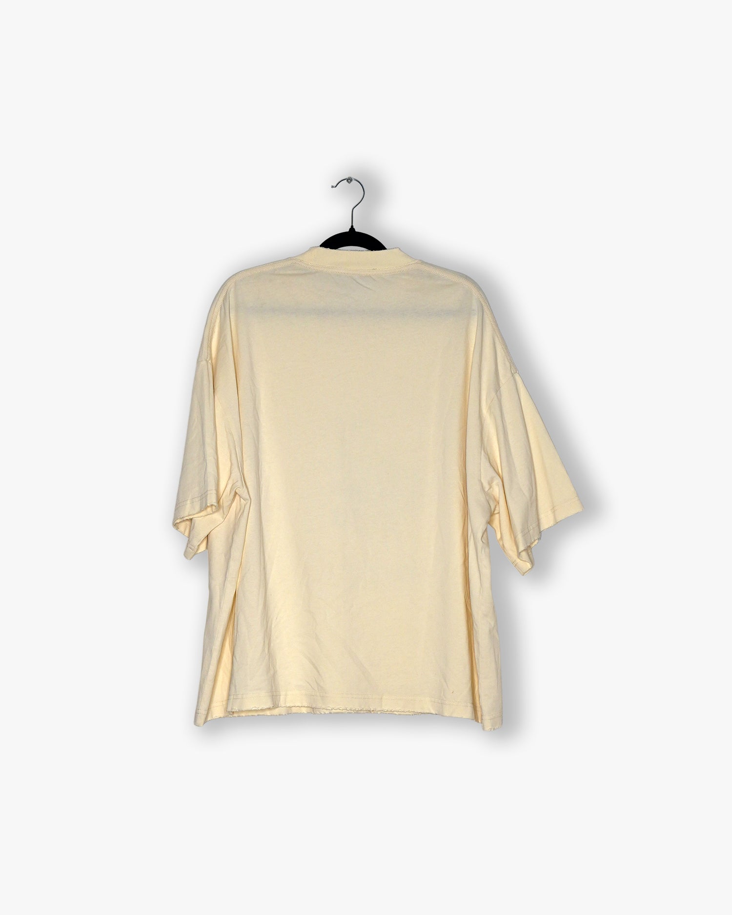 [#64] : Sunset Rodeo Cropped Vintage Oversized Tee – Off White – L