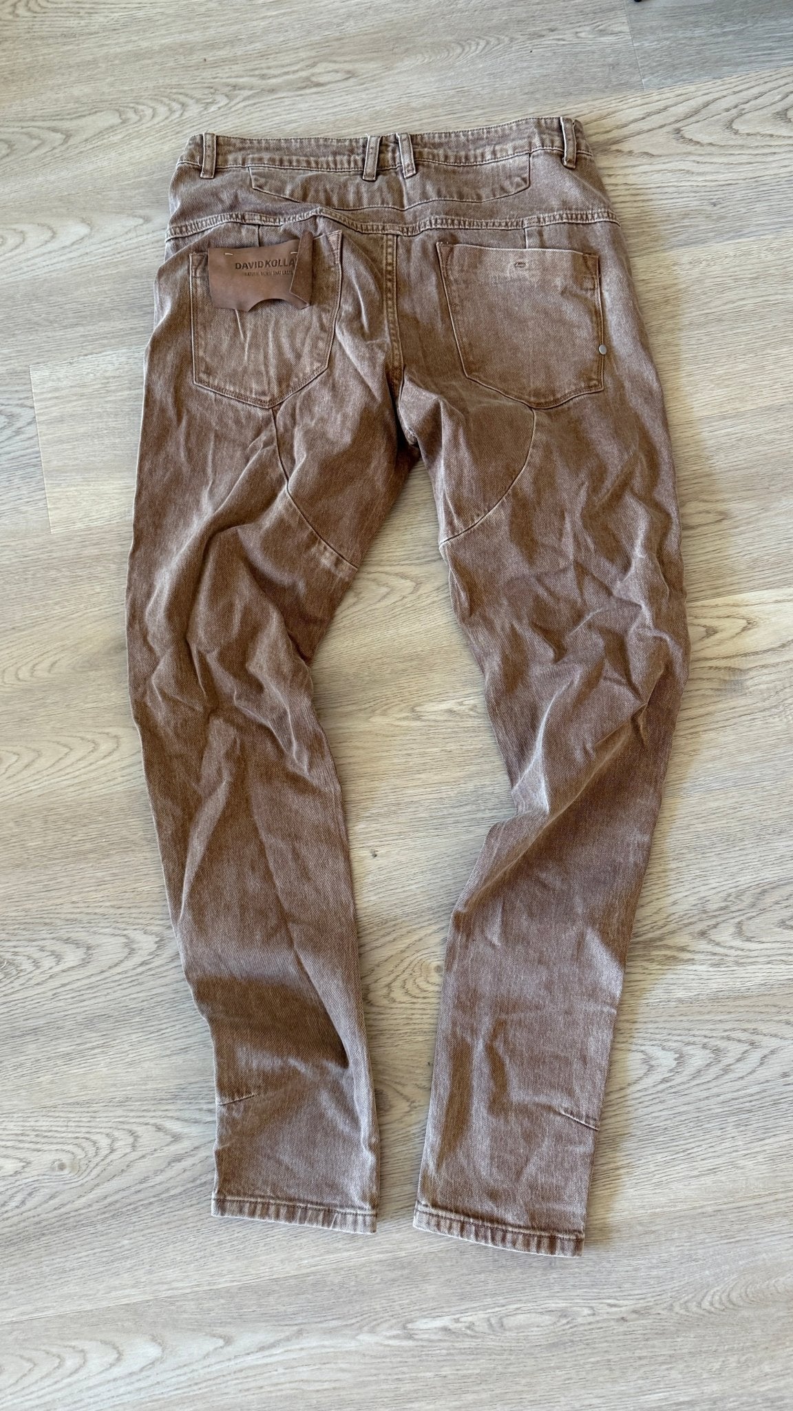 [904] : Skinny Fit Denim – Brown – 32 - BDK