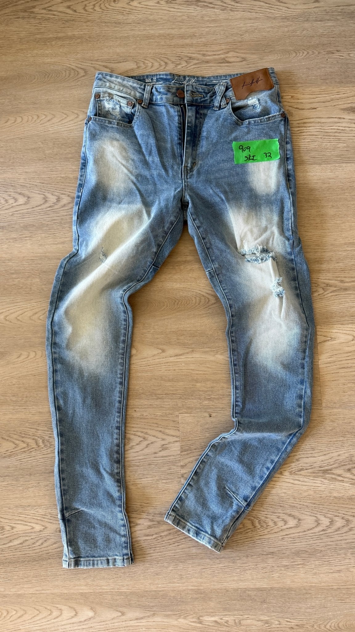 [909] : Skinny Fit Denim – Vintage Blue – 32 - BDK