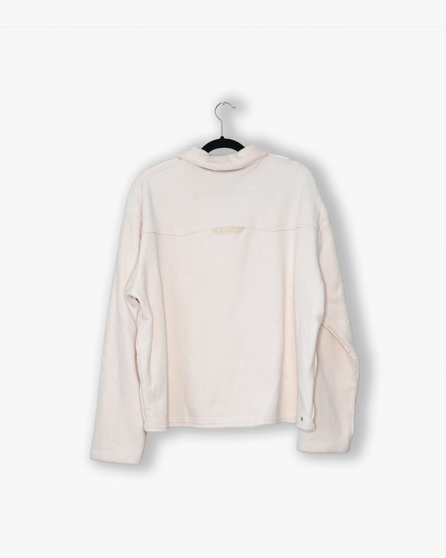 [#90] : Fleece Polo – Off White – L