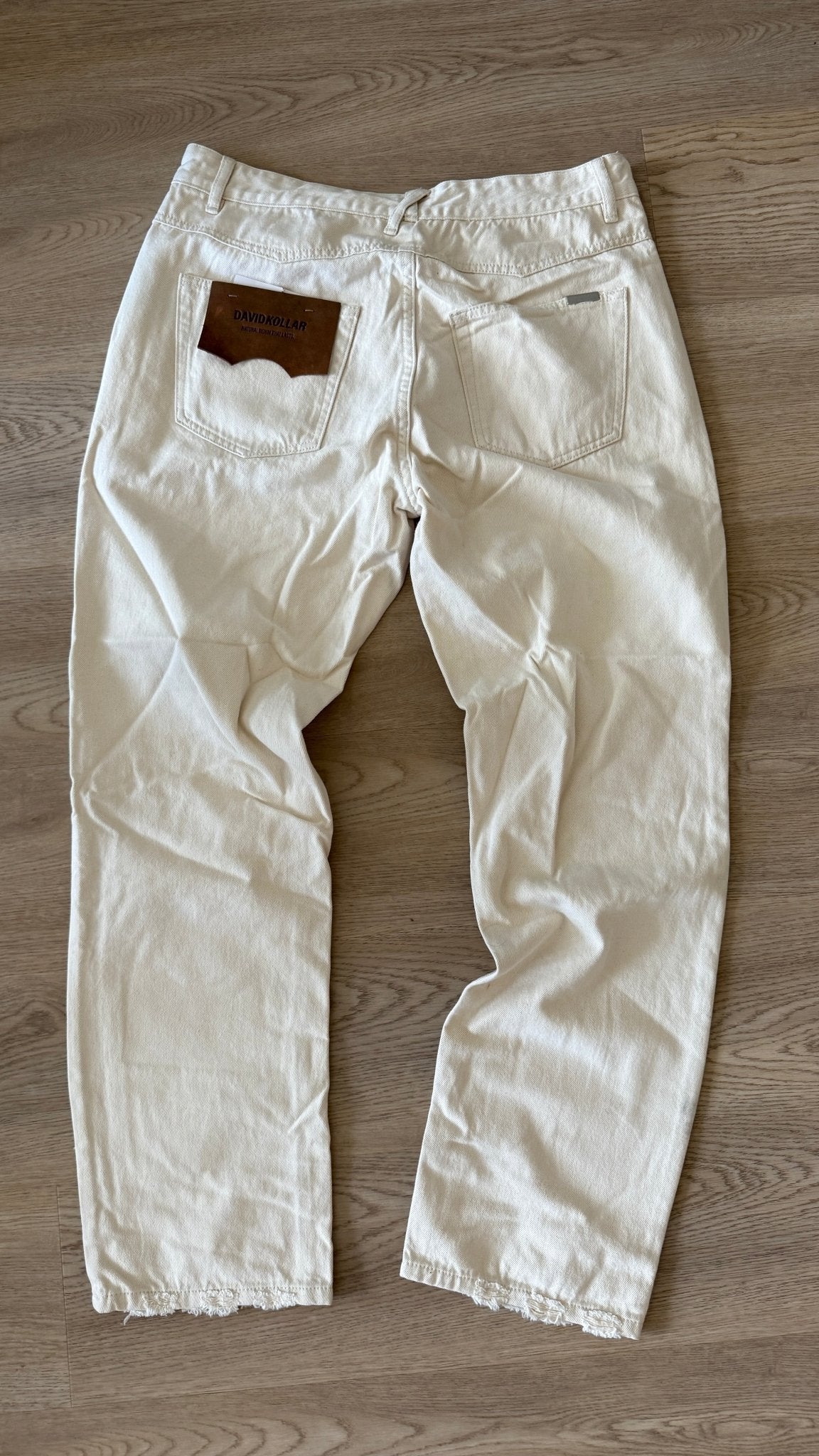 [912] : Slim Fit Denim - Off White - 32 - BDK