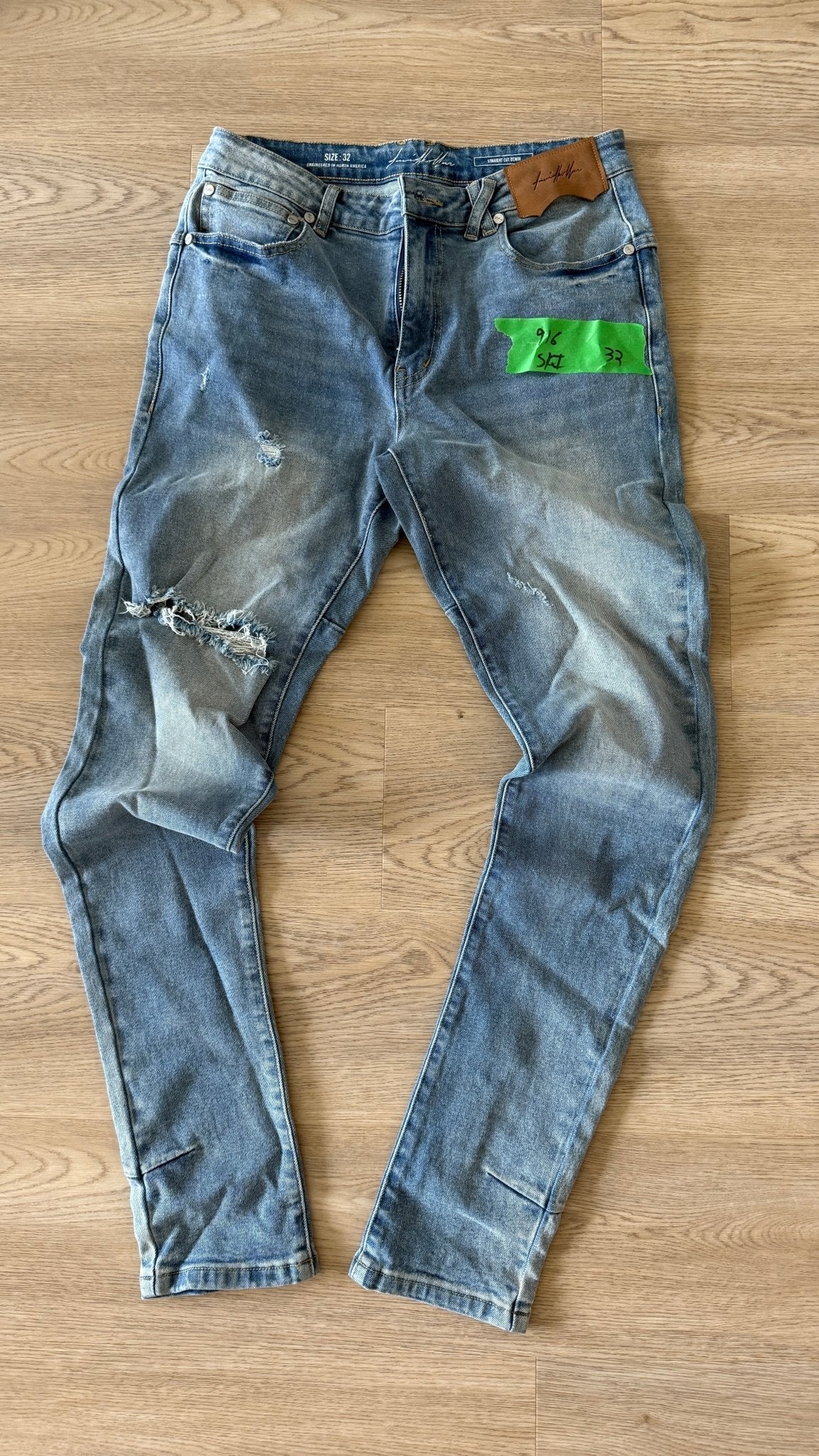 [916] : Skinny Fit Denim – Blue – 32 - BDK