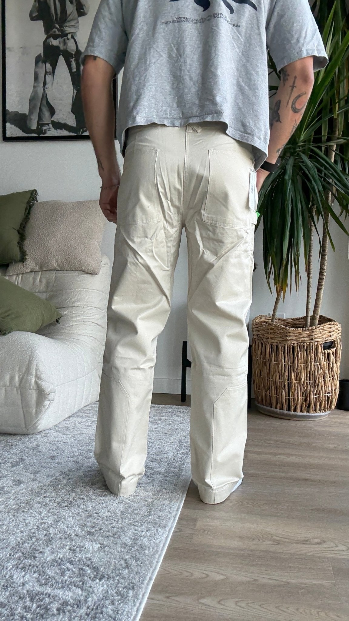[917] : Slim Fit Denim - Off White - 32 - BDK