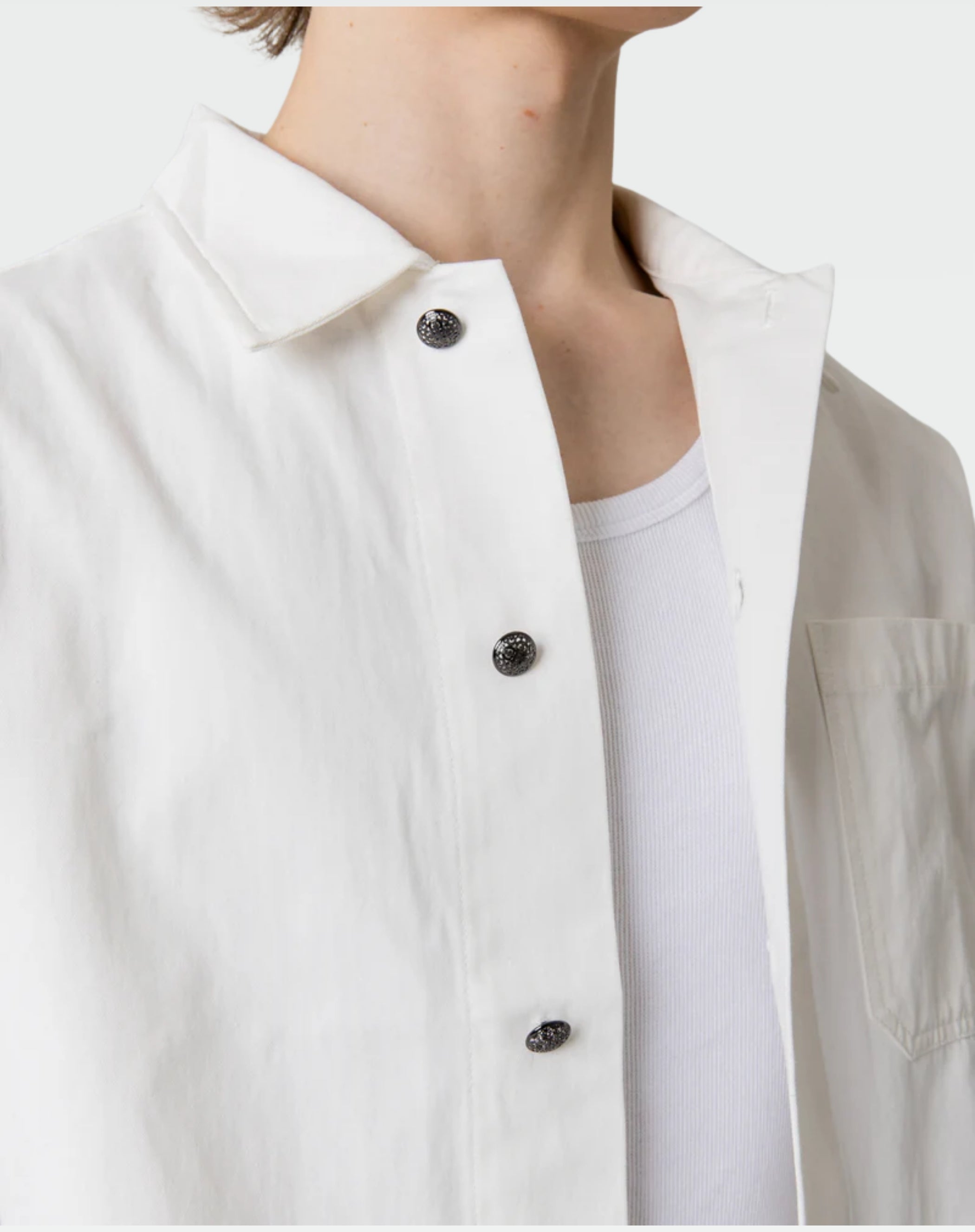 Signature Button Down : White