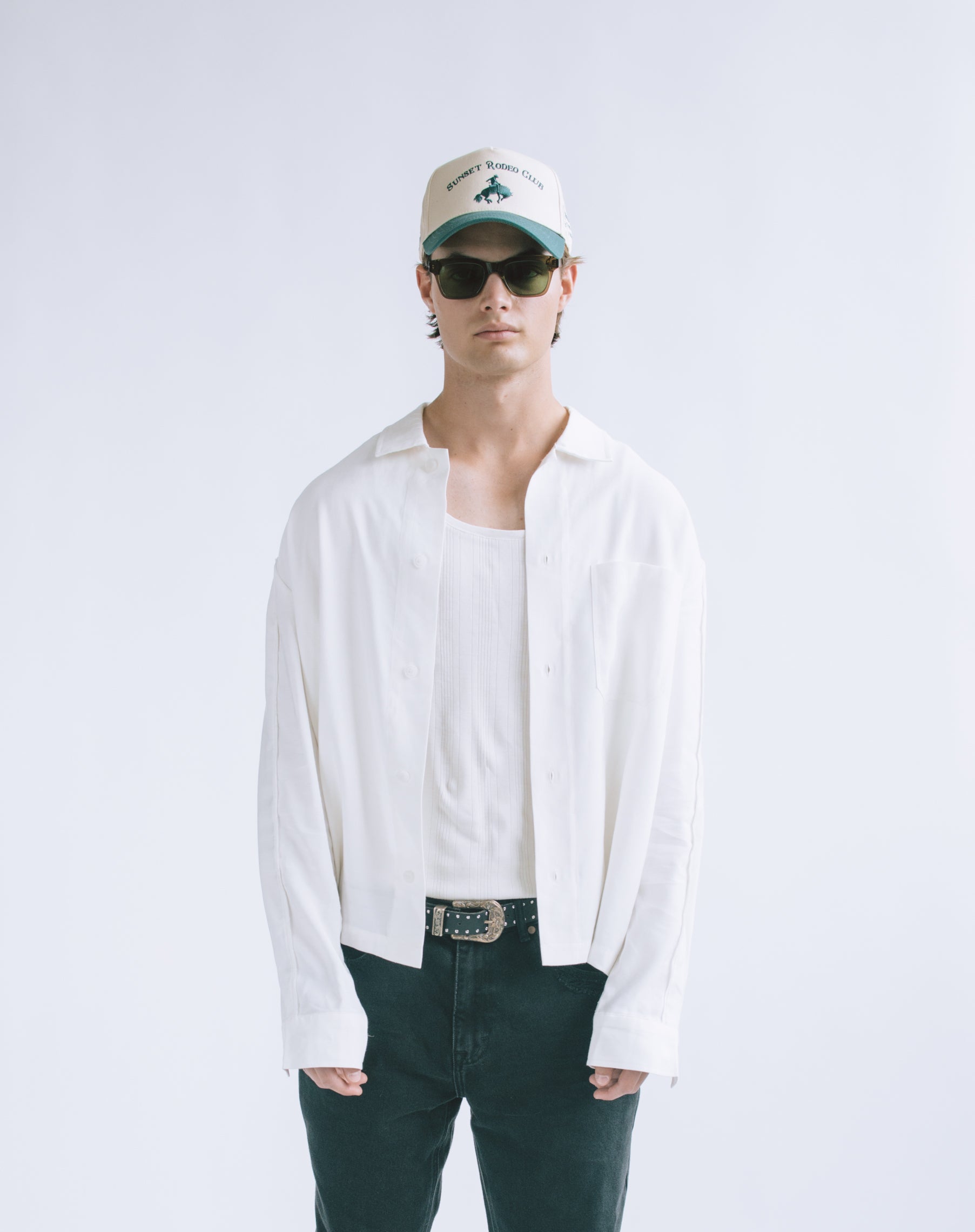 The Evening Overshirt : White