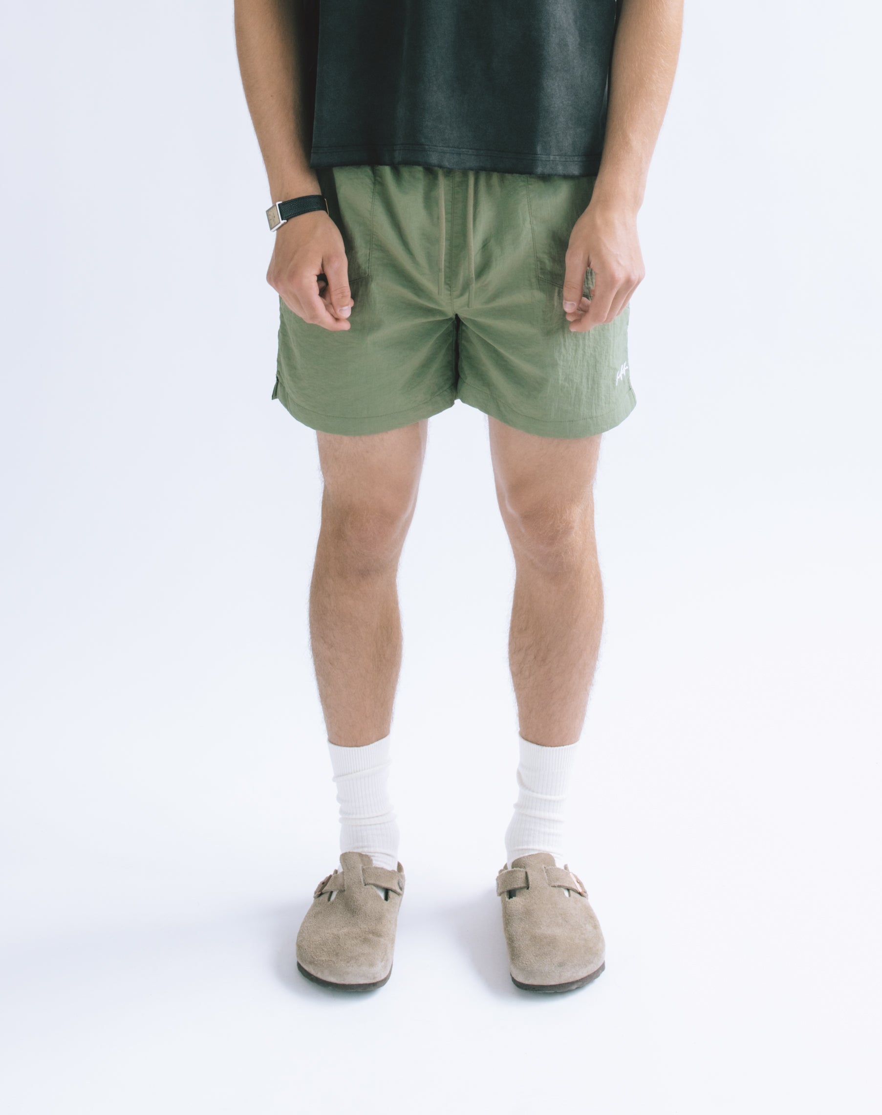 The Breeze Shorts : Pastal Green