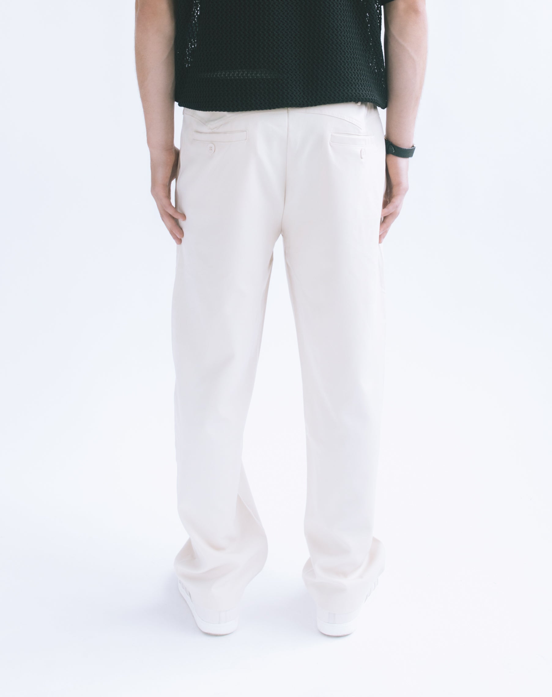 Signature Trousers : Off White