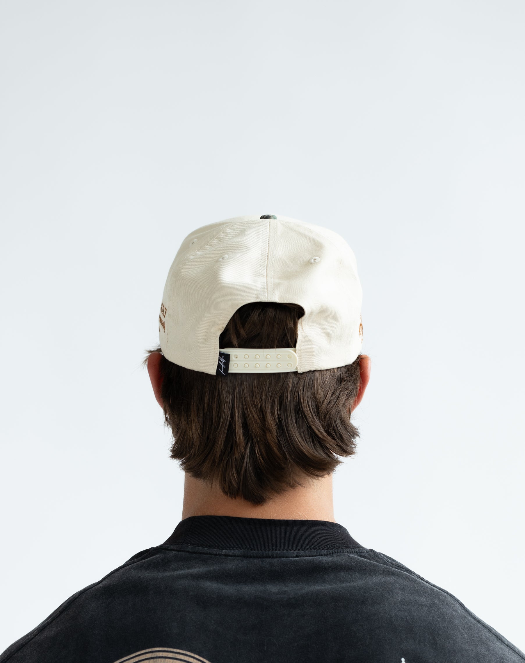 Heartbreak Rodeo Hat : Off White / Camo Green