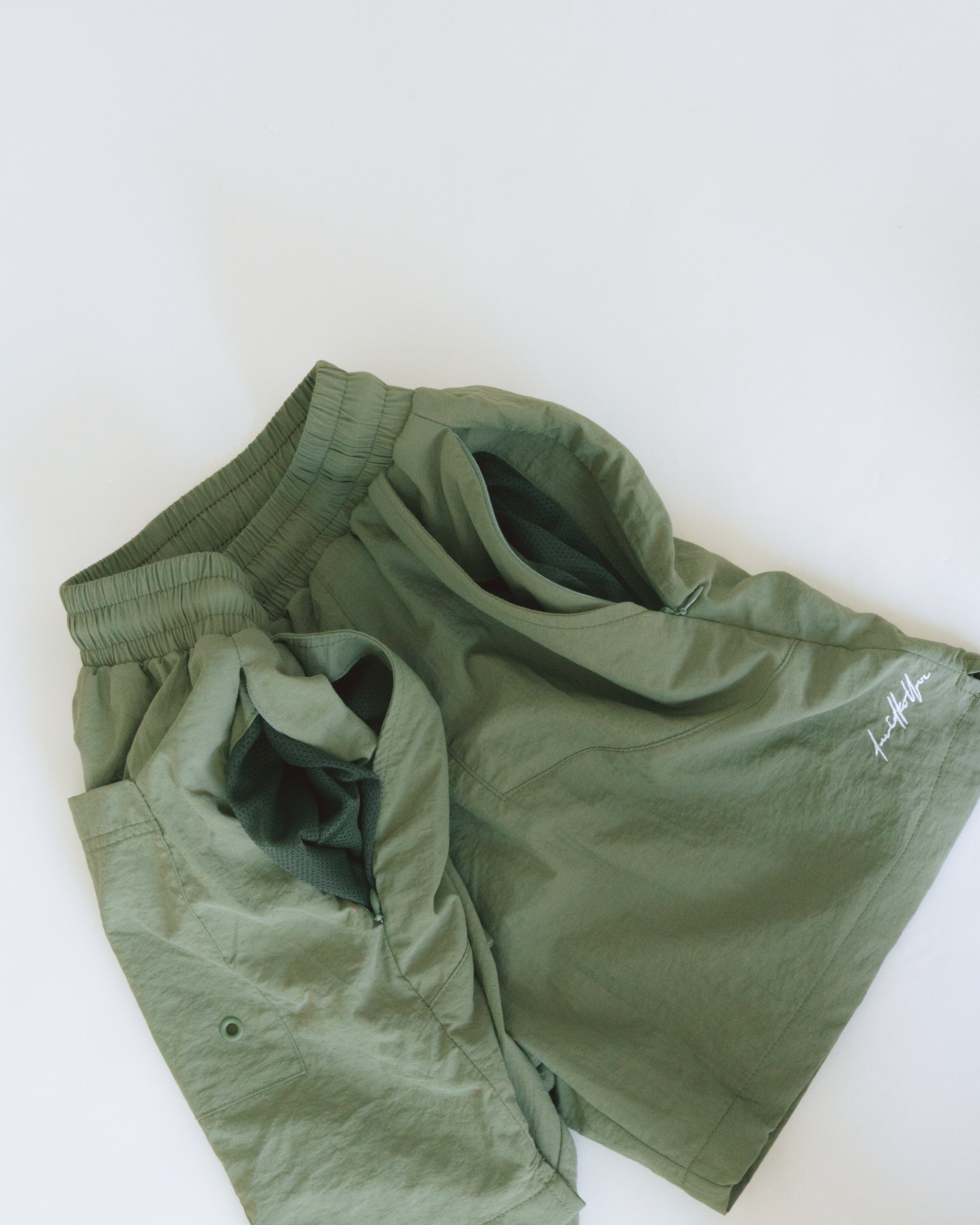 The Breeze Shorts : Pastal Green