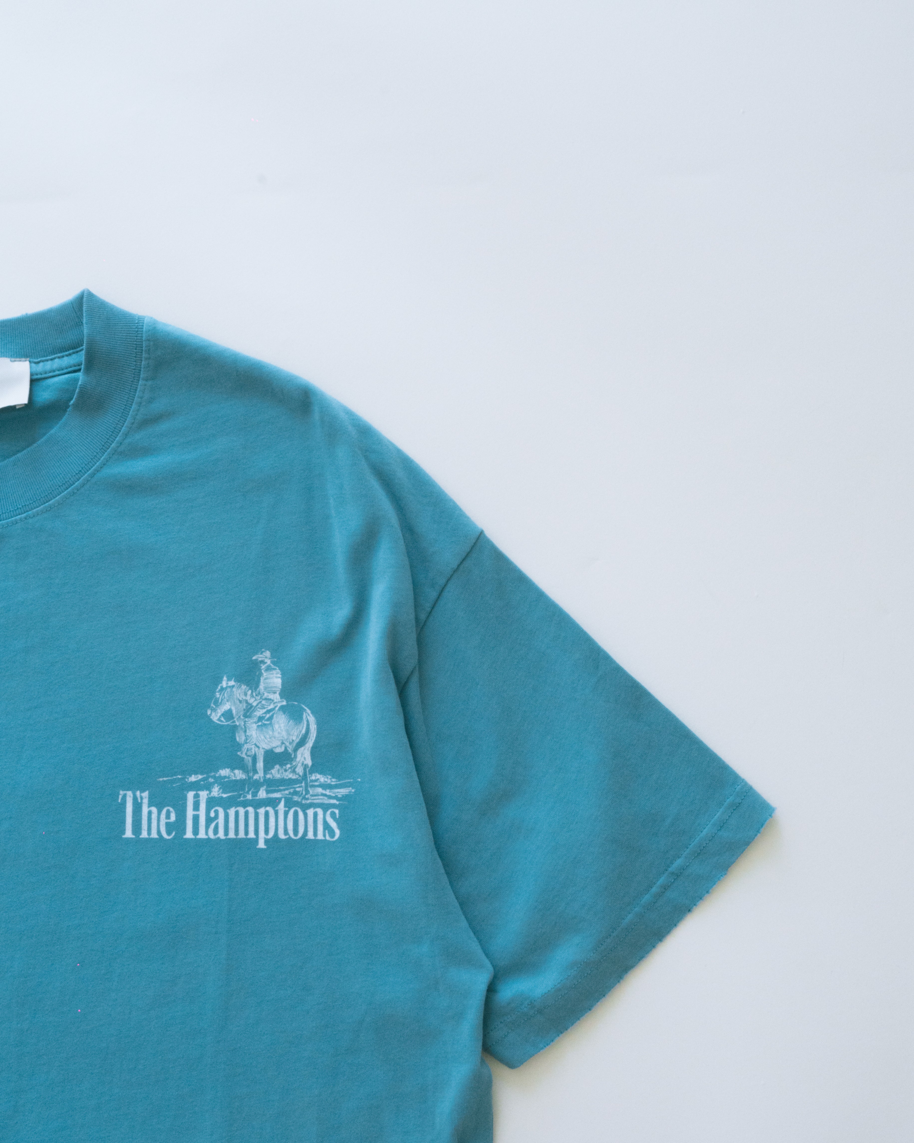 Hamptons Cult Club Crop Tee : Cobalt Blue