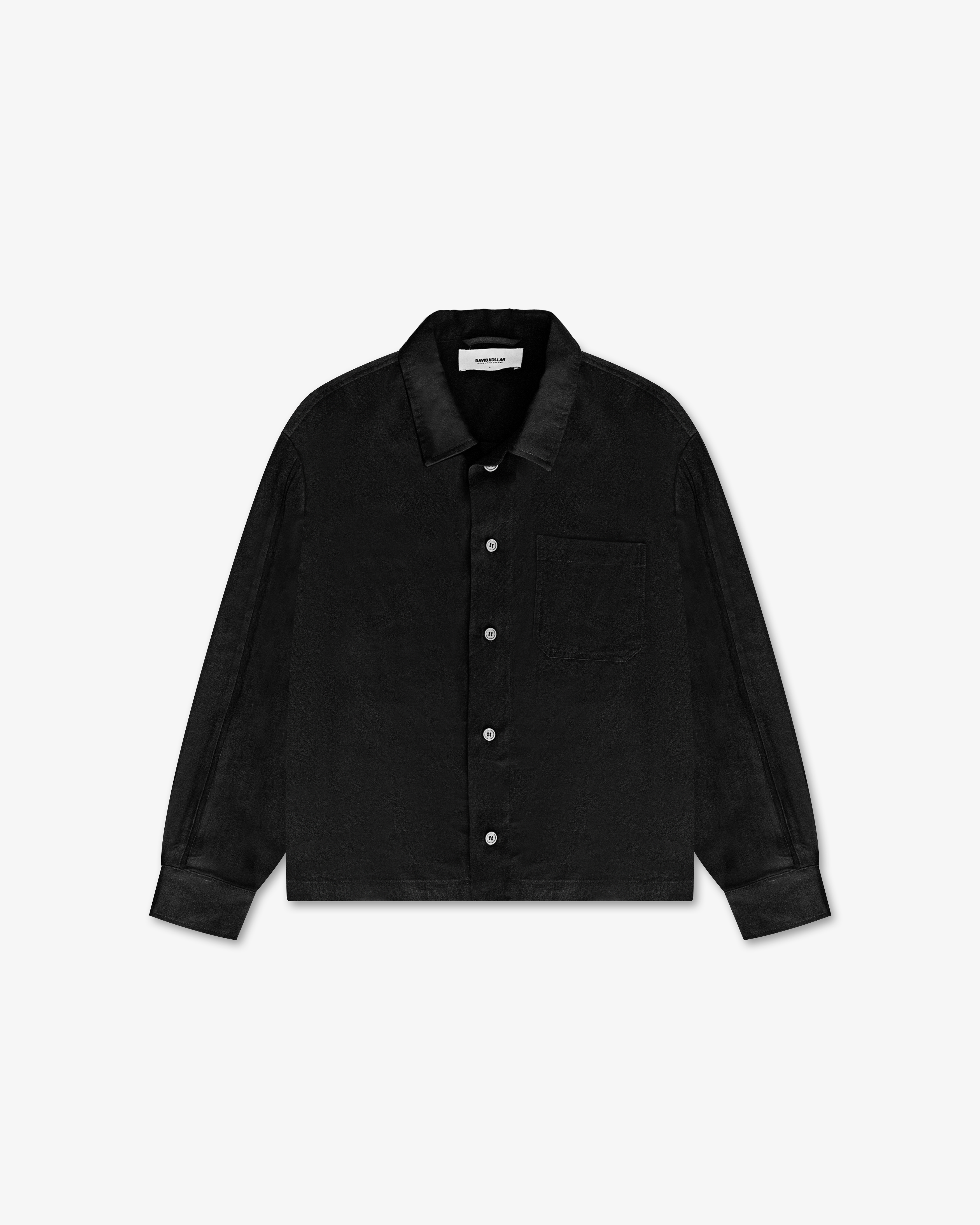 The Evening Overshirt : Black