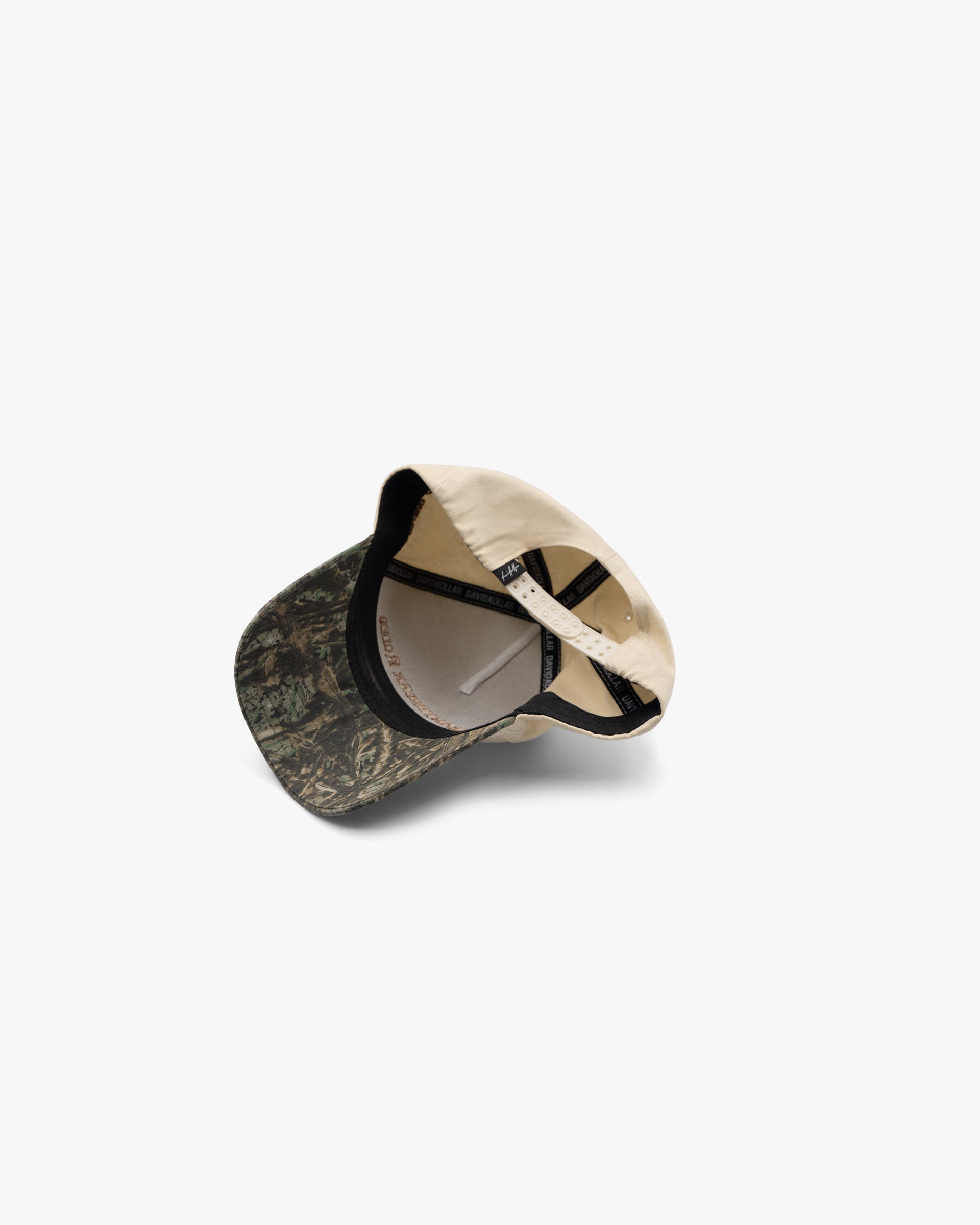 Heartbreak Rodeo Hat : Off White / Camo Green