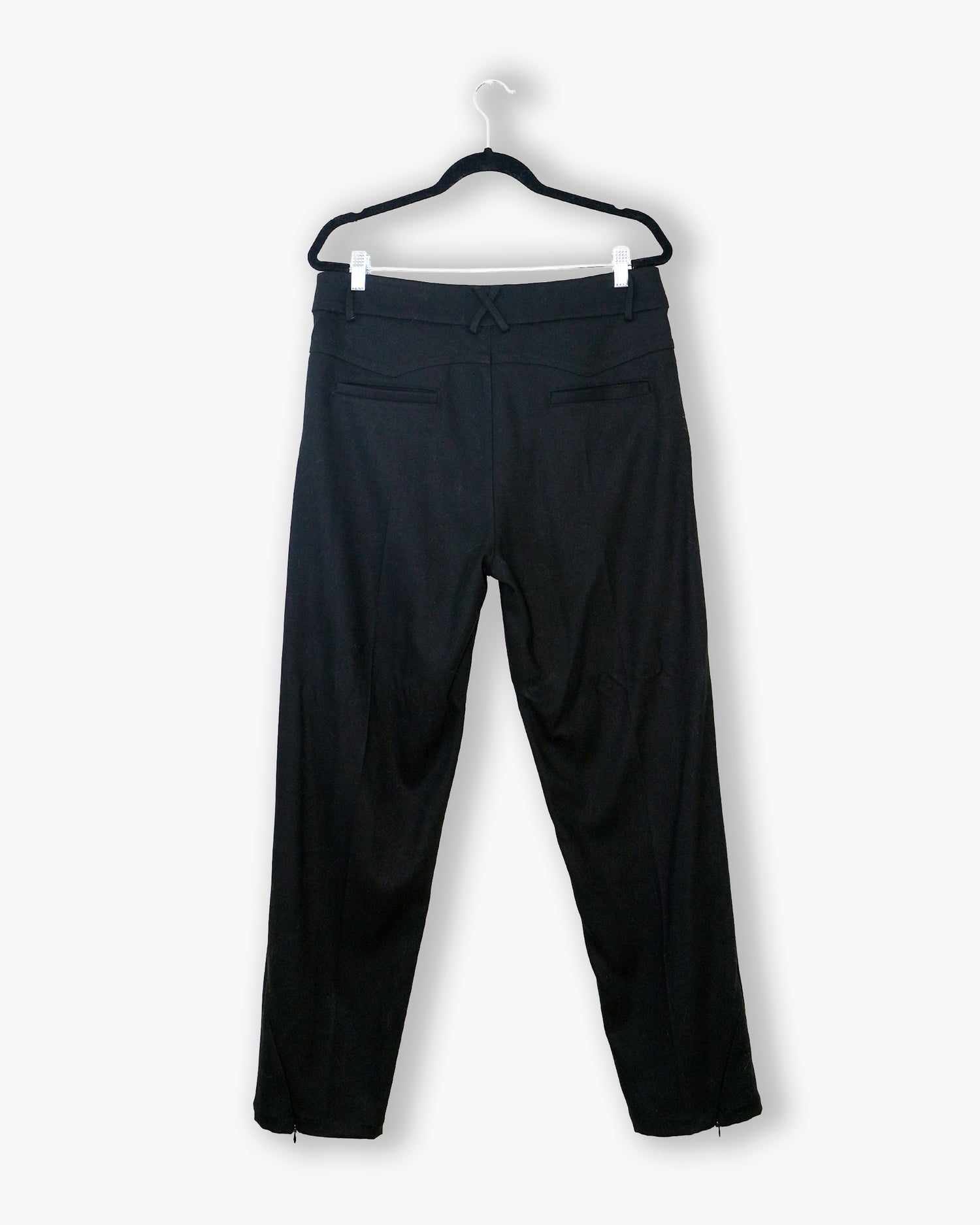 [#129] : Slim Trousers – Black – M