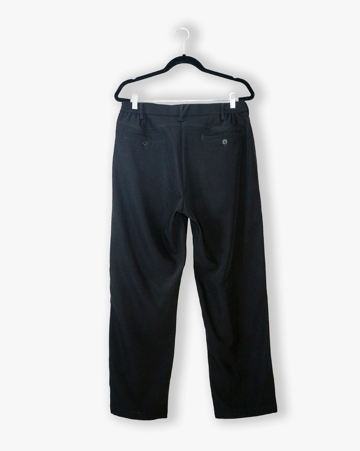 [#139] : Straight Trousers – Black – M