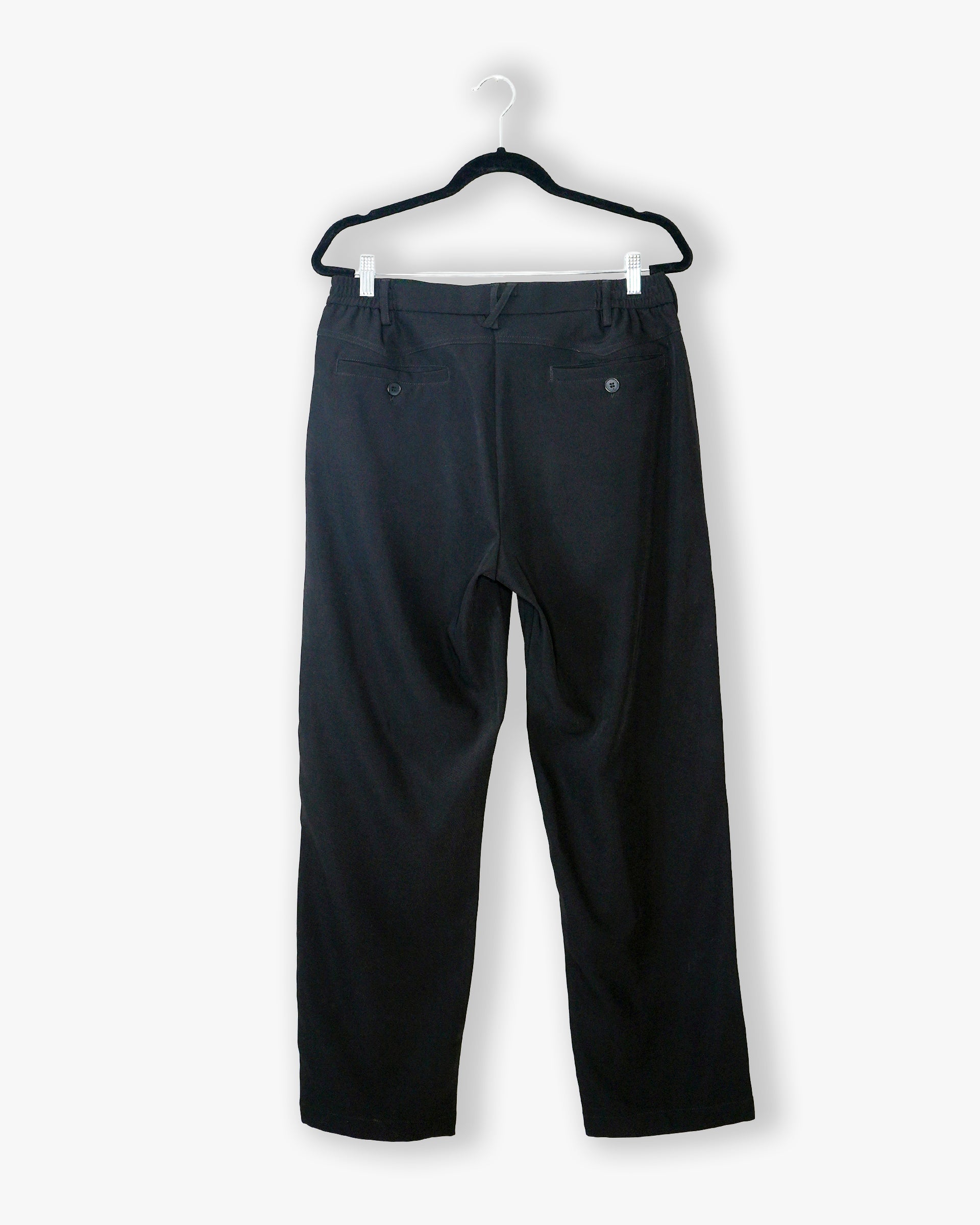 [#139] : Straight Trousers – Black – M