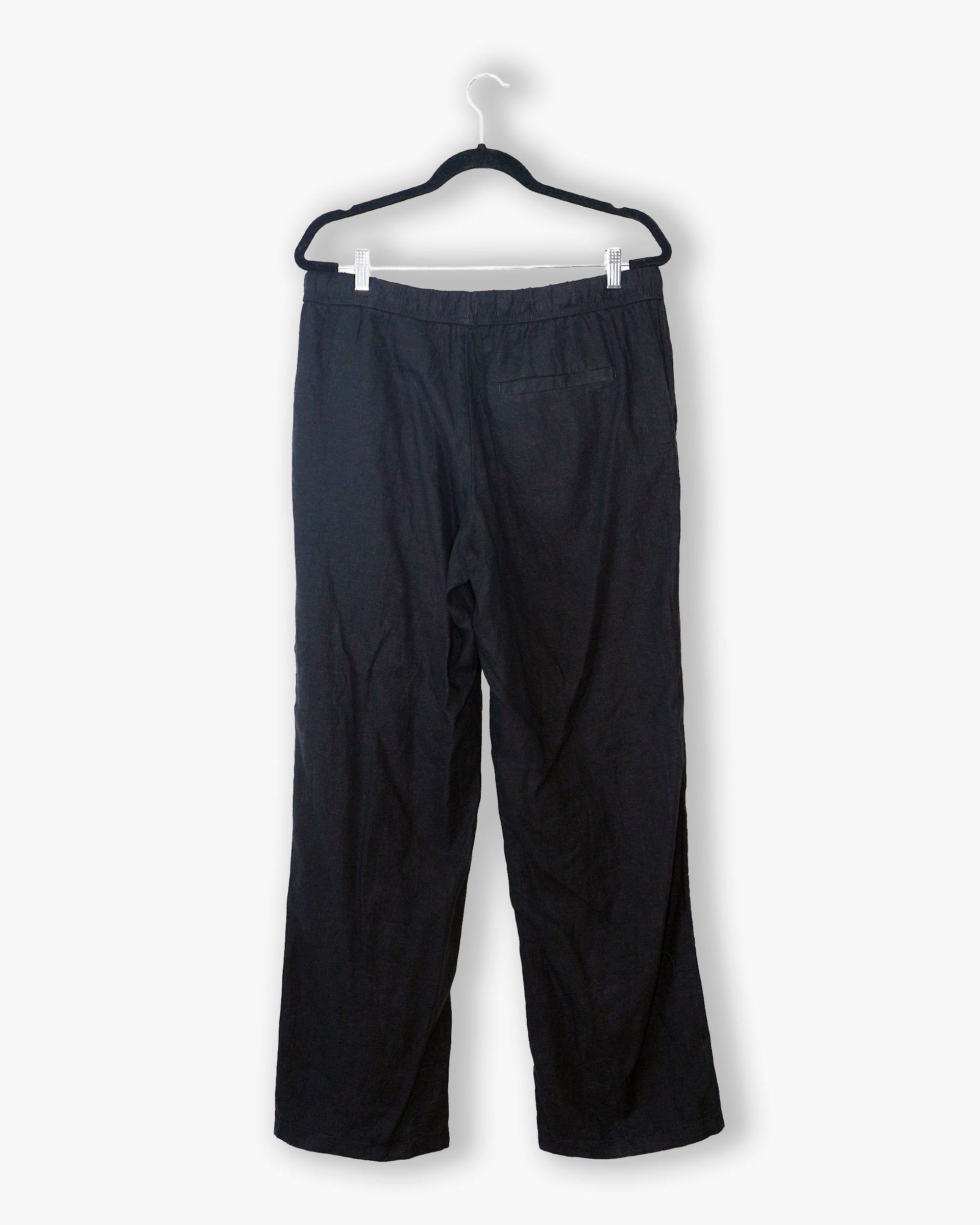 [#149] : Relaxed Trousers – Black – M