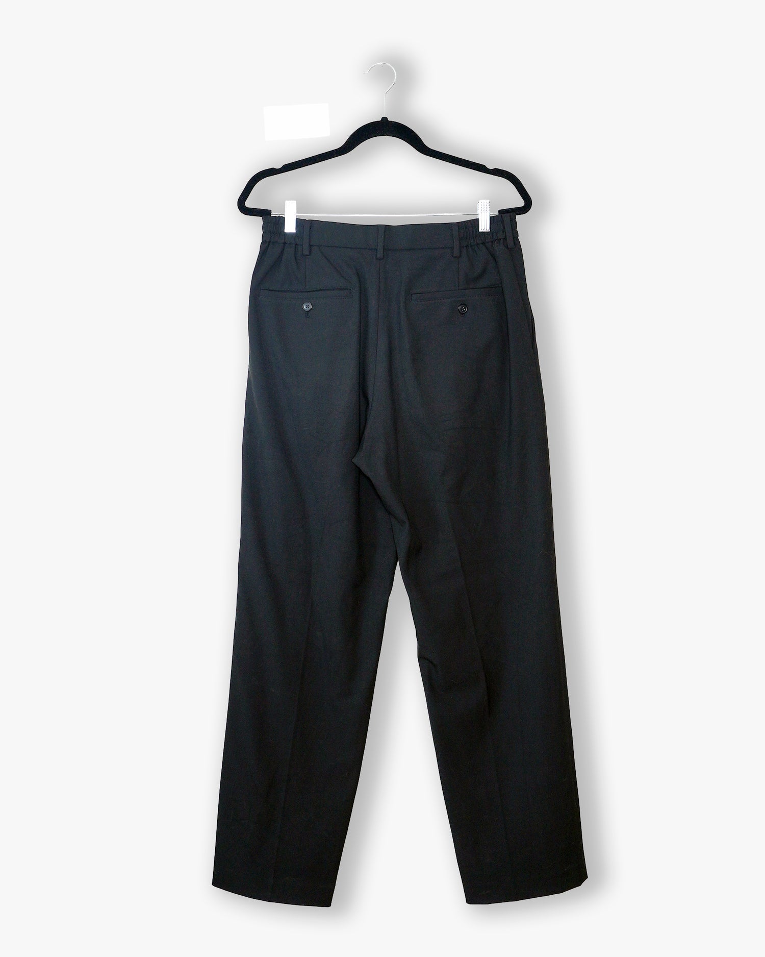 [#150] : Relaxed Trousers – Black – M