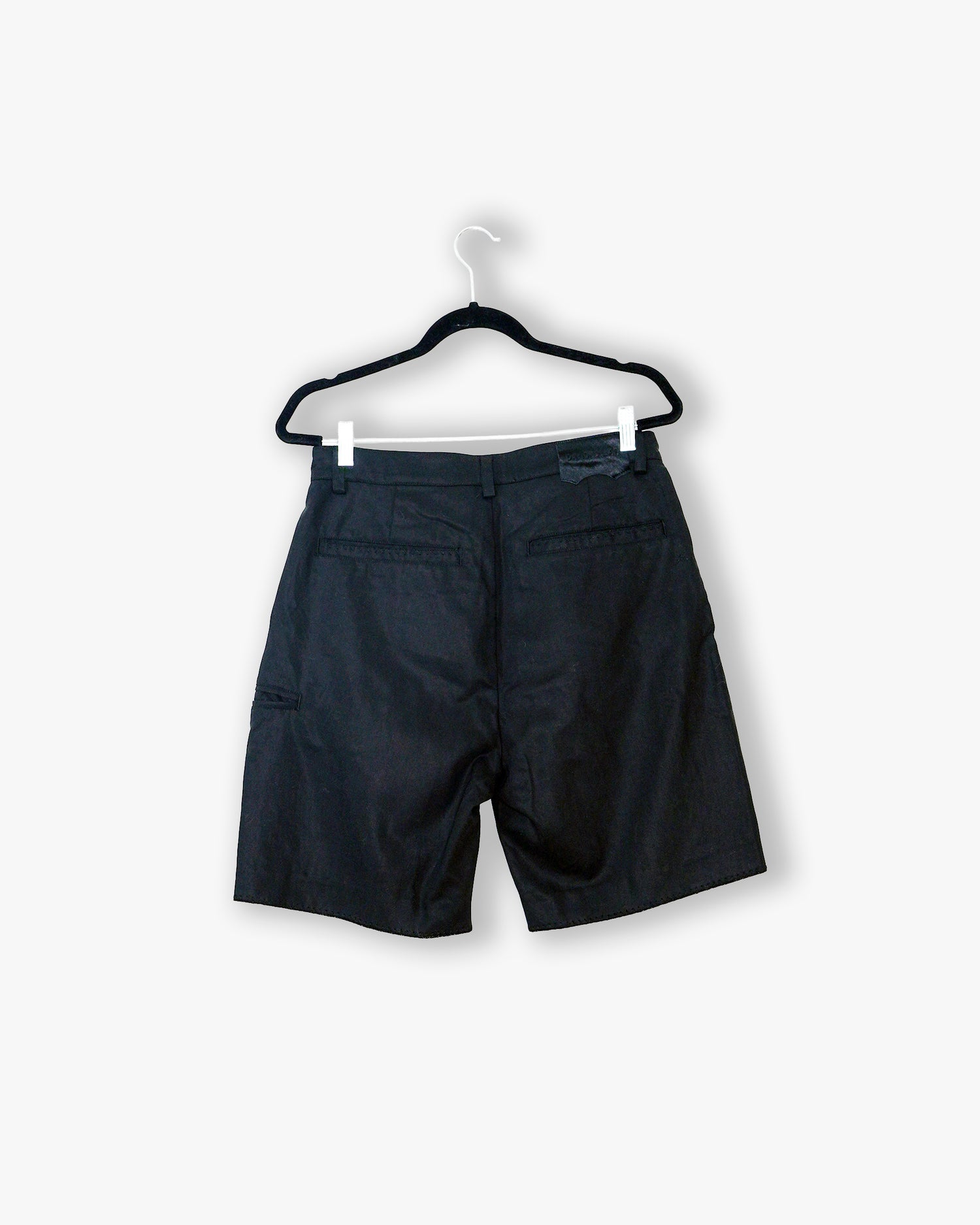 [#170] : Trouser Shorts – Black – M