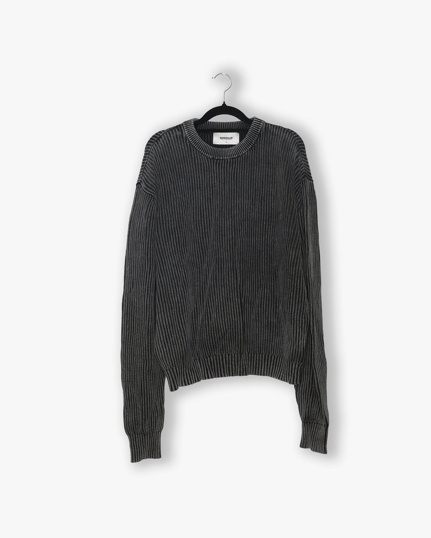 [#187] : Knit Sweater - Vintage Black - M