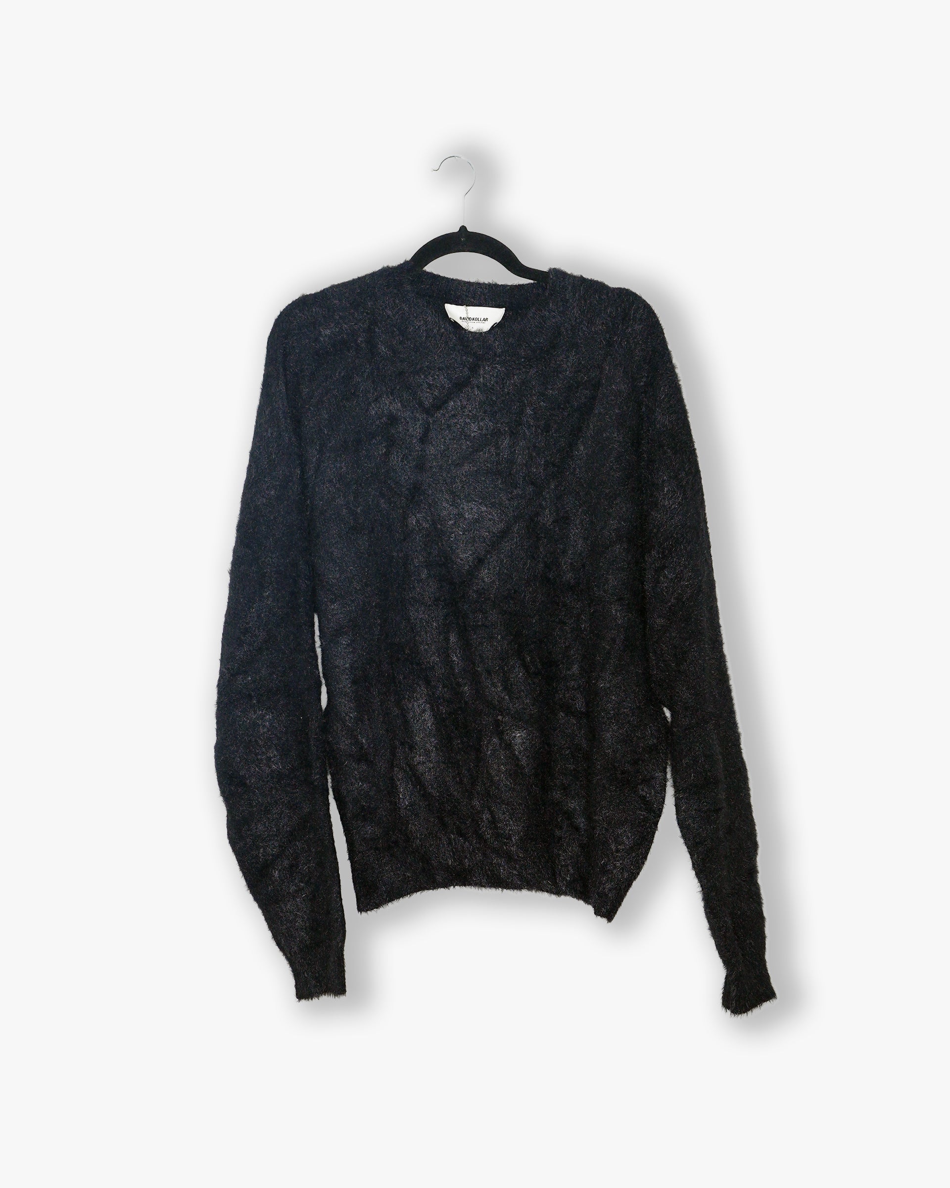[#192] : Knit Sweater - Black - L