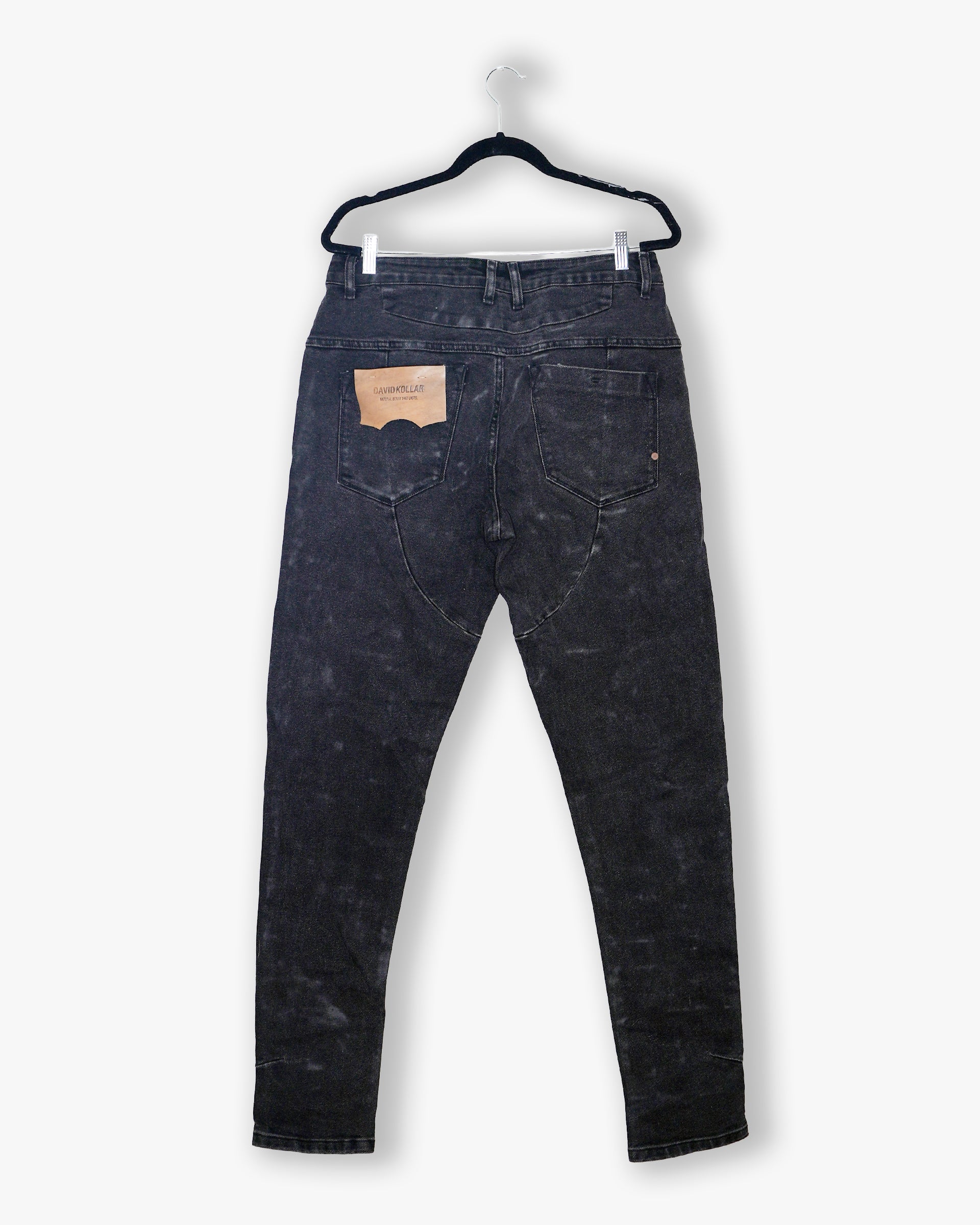 [#218] : Slim Fit Denim - Classic Black - 32