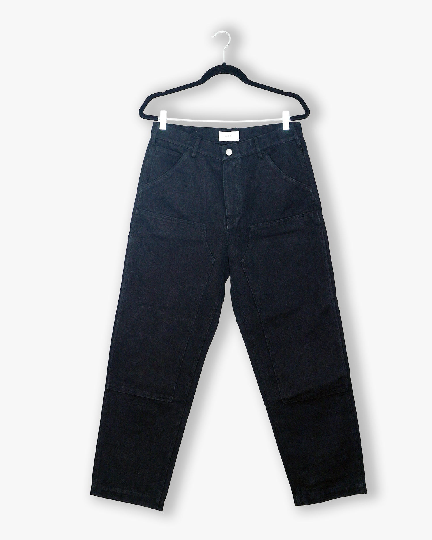 [#228] : Straight Trousers - Black - M