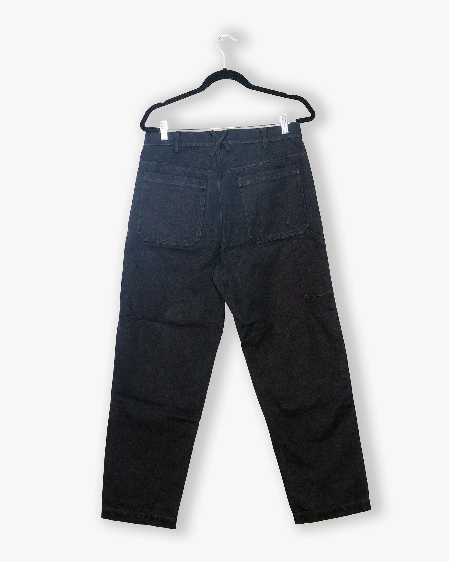 [#228] : Straight Trousers - Black - M