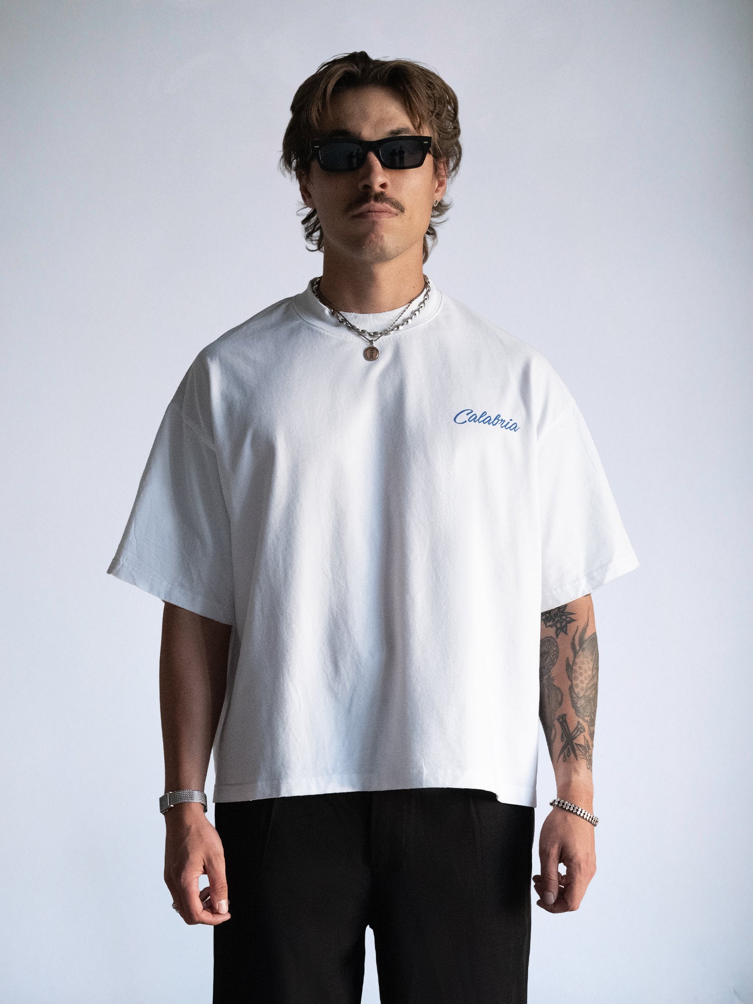 Calabria Tee : White - BDK