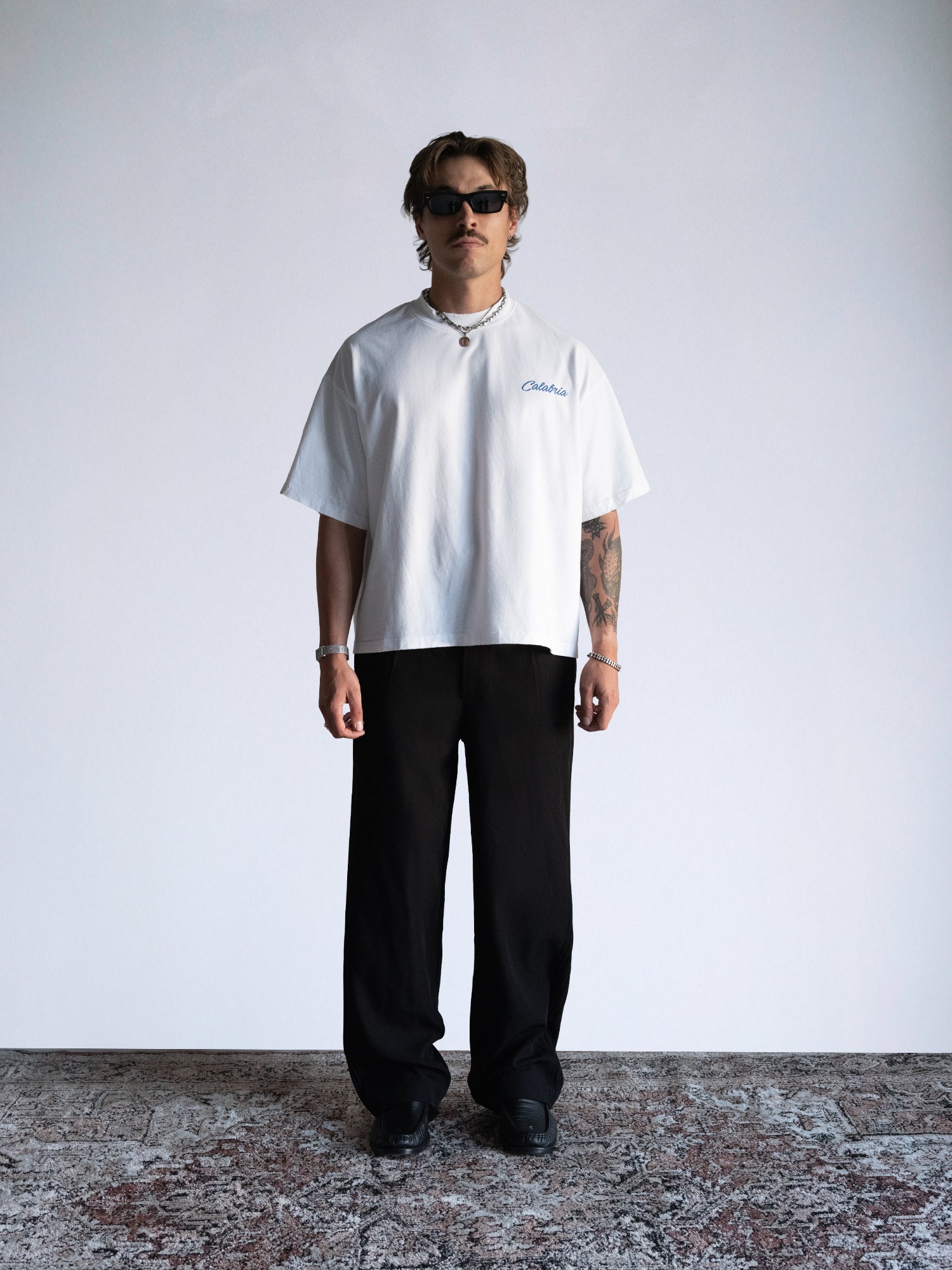 Calabria Tee : White - BDK