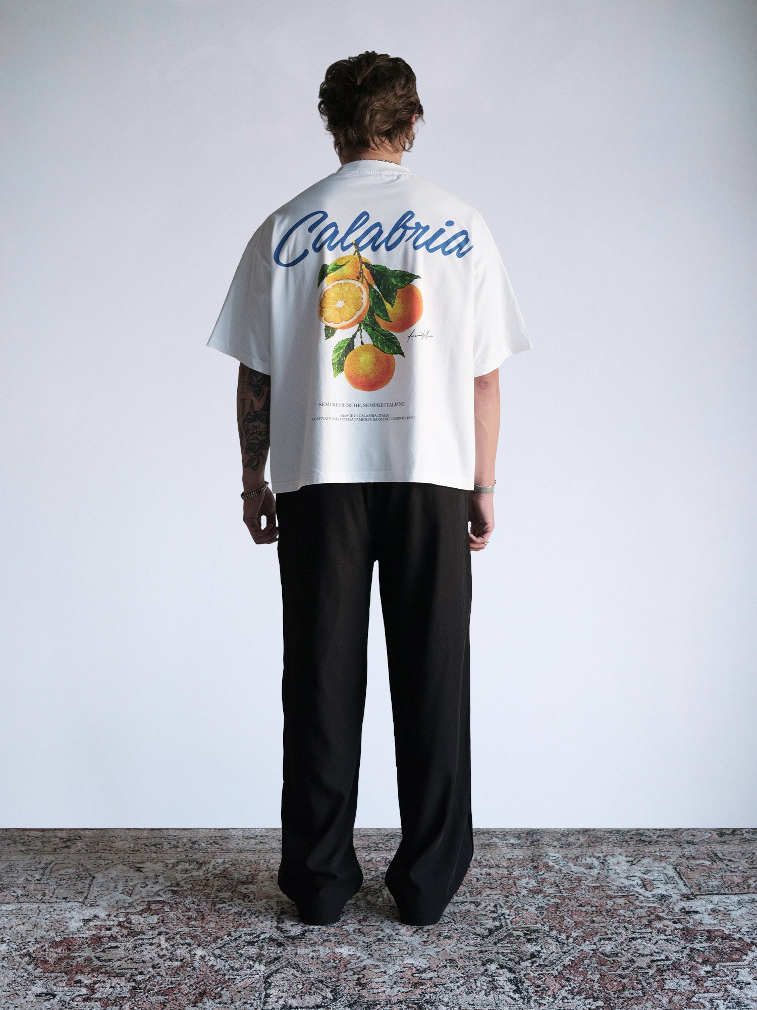 Calabria Tee : White - BDK