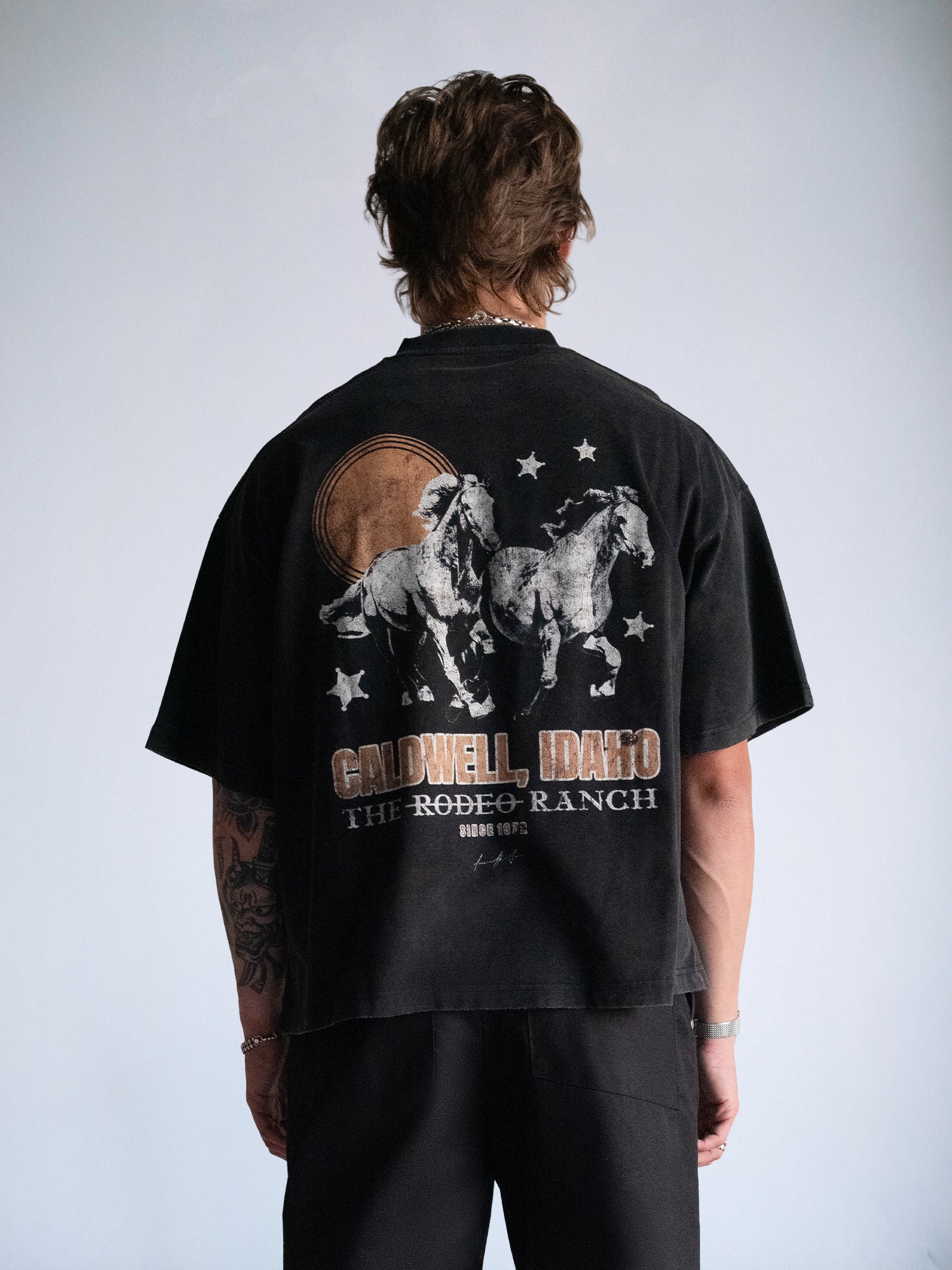 Caldwell Tee : Vintage Black - BDK