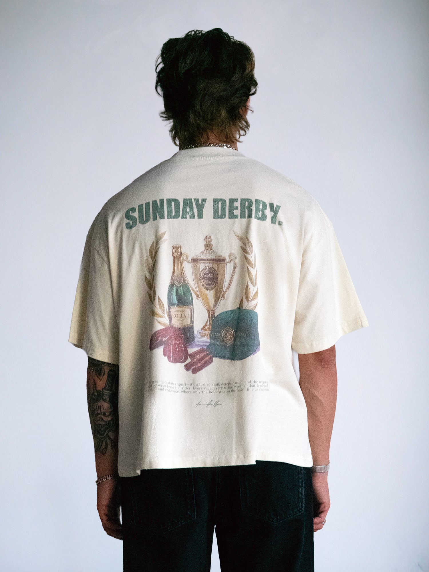 Championship Derby Tee : Off White - BDK