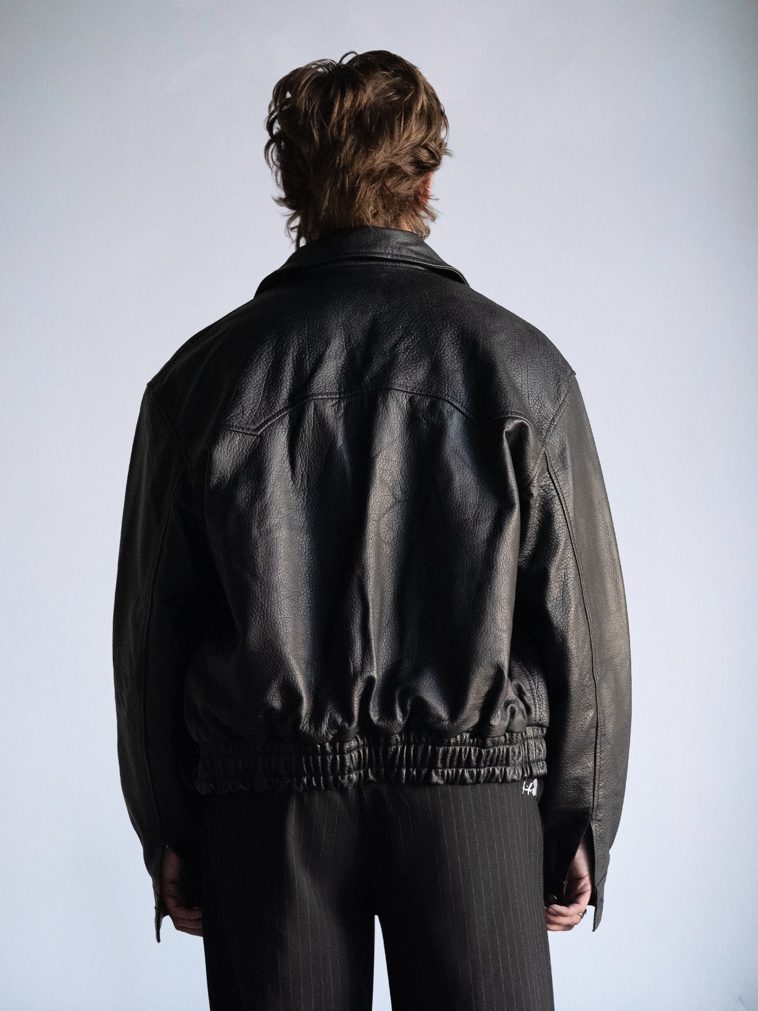 Classic Leather Jacket : Black - BDK