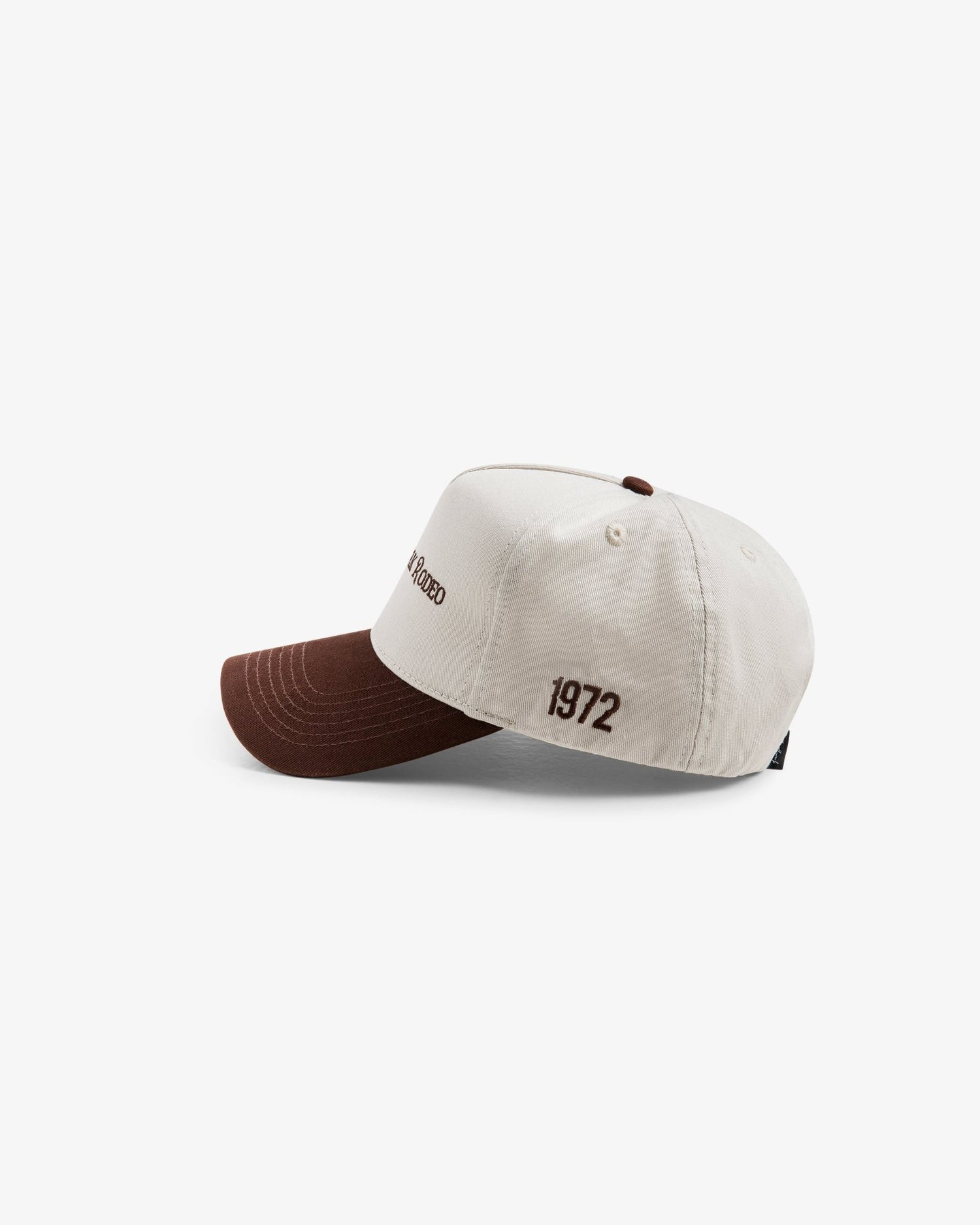 Heartbreak Rodeo Hat : Off White/Chocolate Brown - BDK