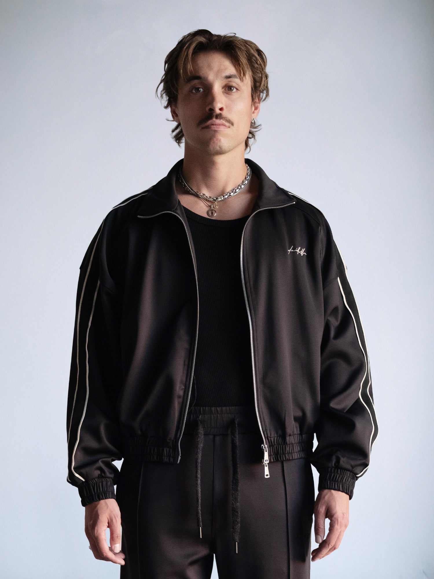 Signature Track Jacket : Black - BDK