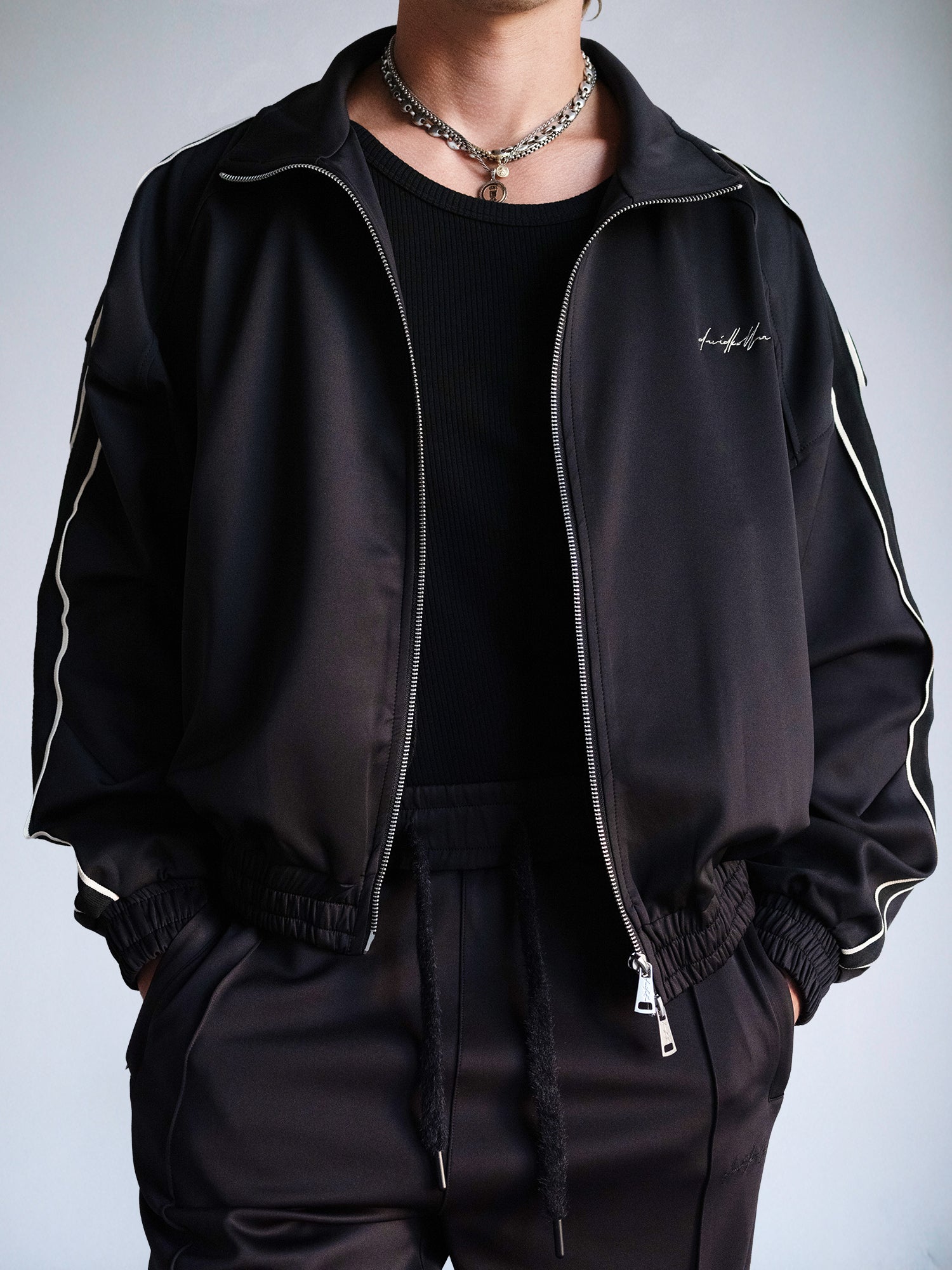 Signature Track Jacket : Black - BDK