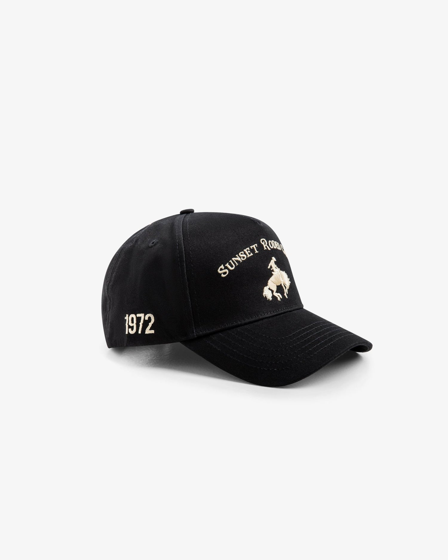 Sunset Rodeo Club Hat : Black/ Cream - BDK
