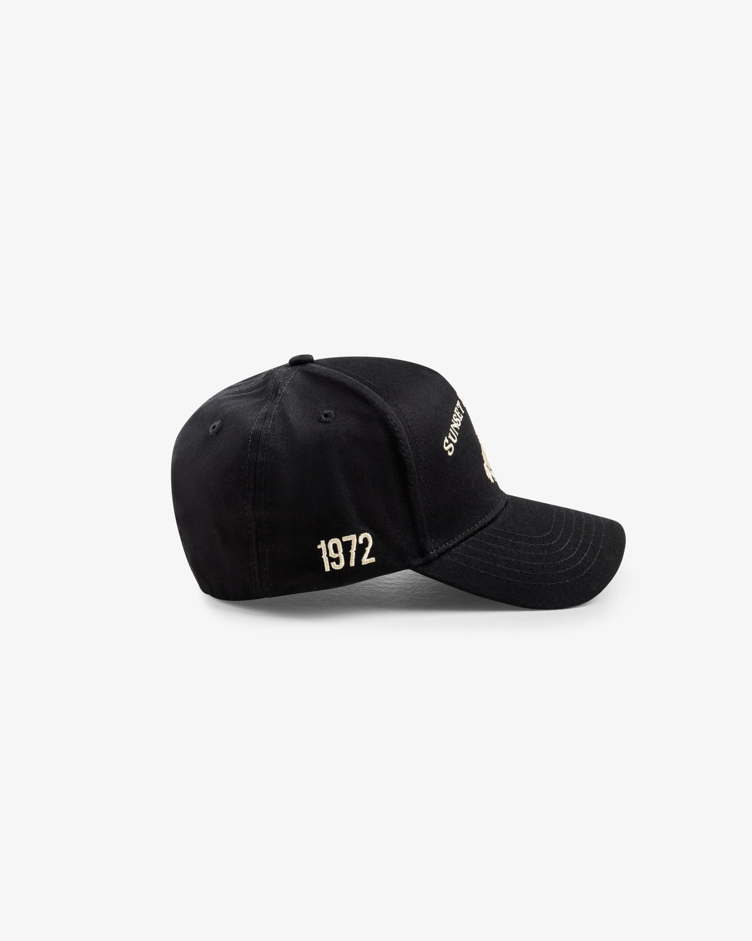 Sunset Rodeo Club Hat : Black/ Cream - BDK