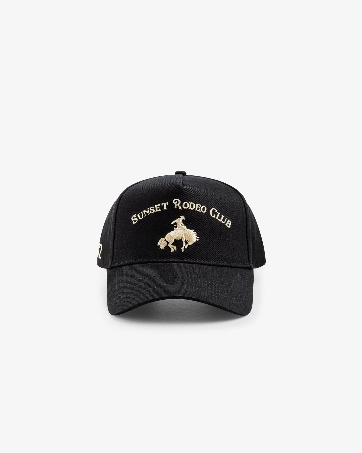 Sunset Rodeo Club Hat : Black/ Cream - BDK