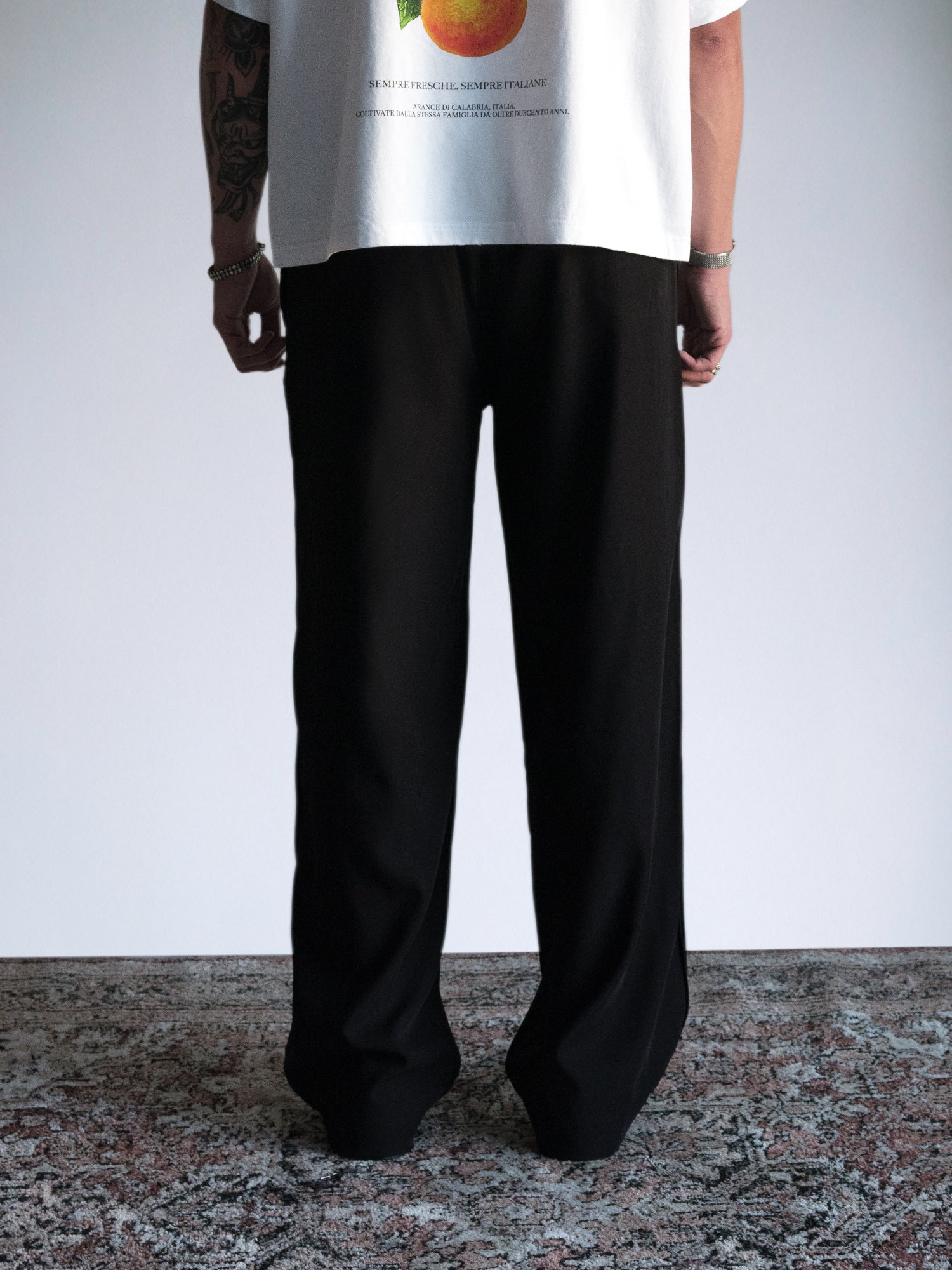 The Flow Trousers : Black - BDK