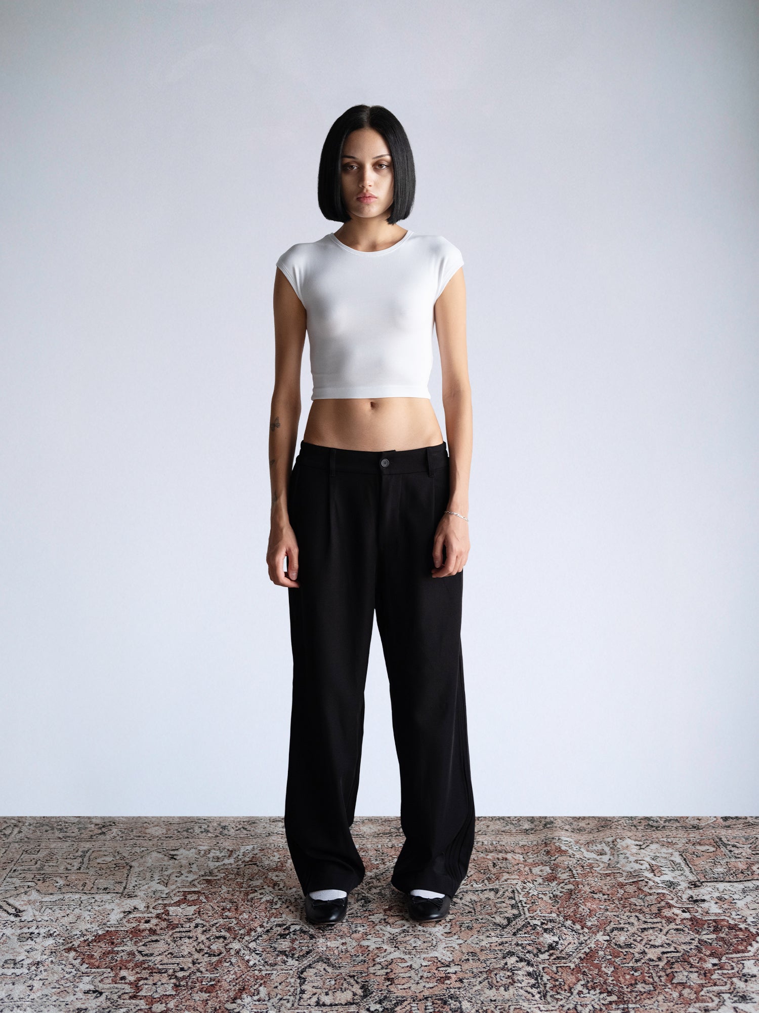 The Flow Trousers : Black - BDK