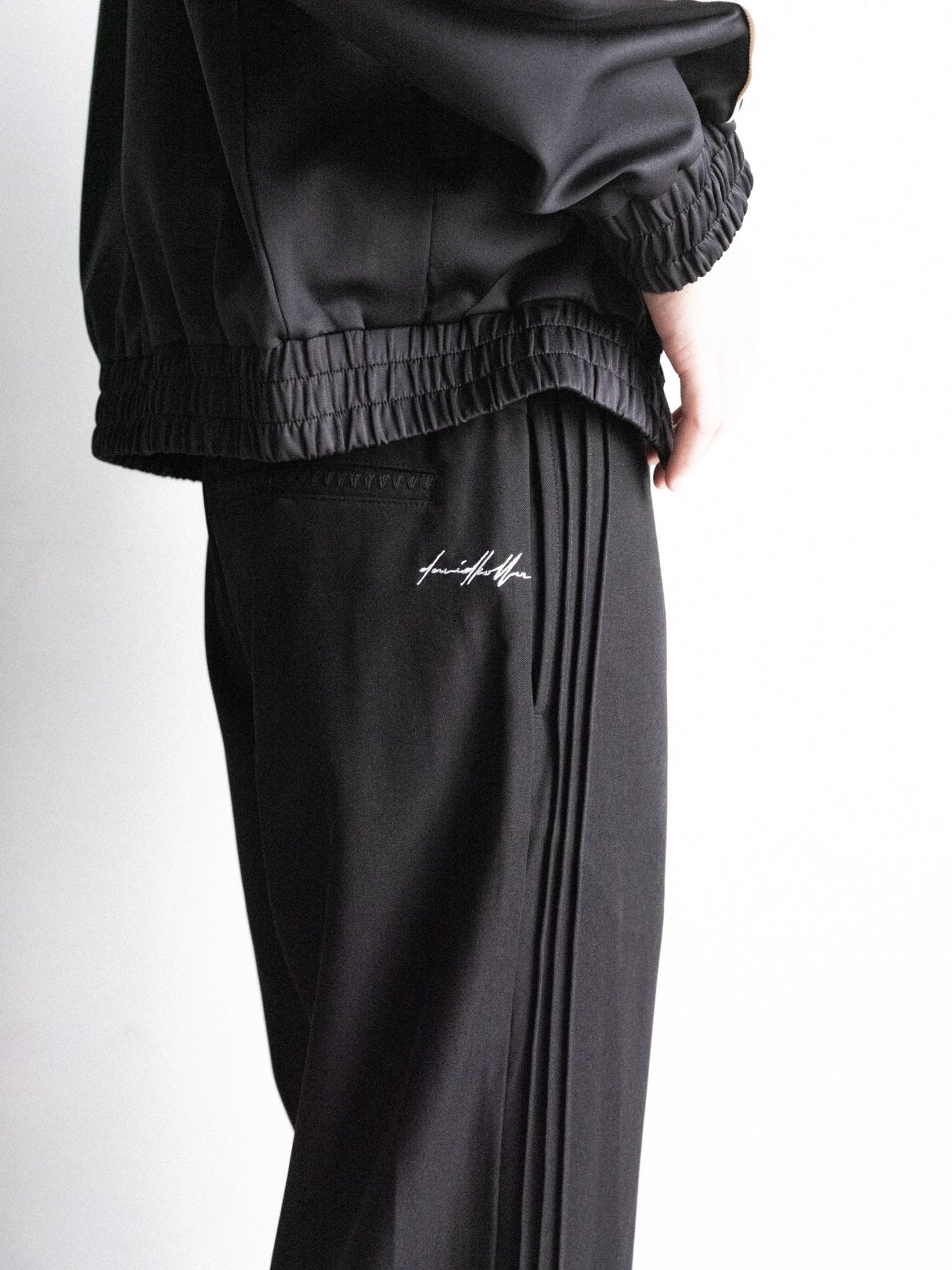 The Flow Trousers : Black - BDK