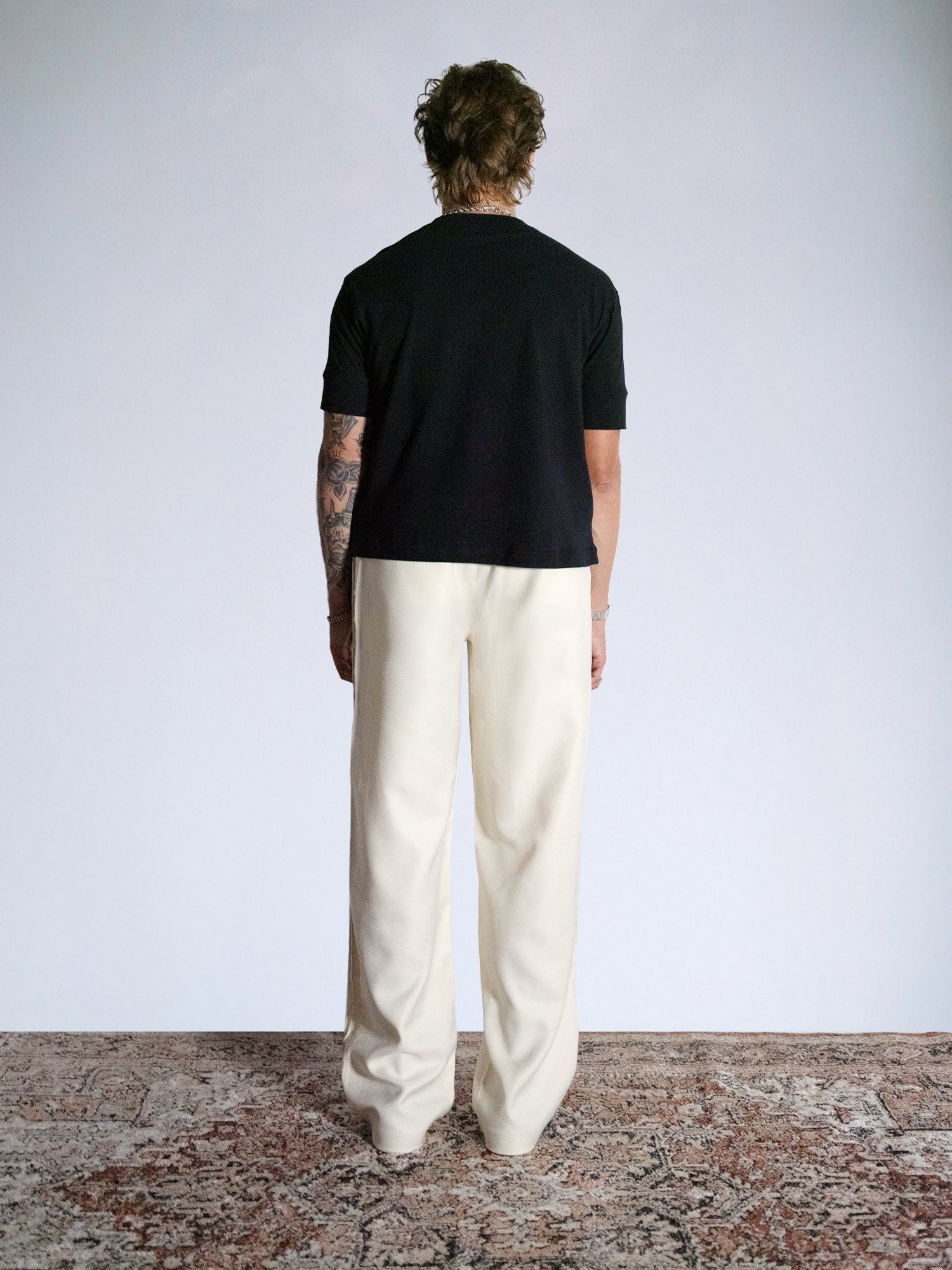 The Henley Fitted Tee : Black - BDK
