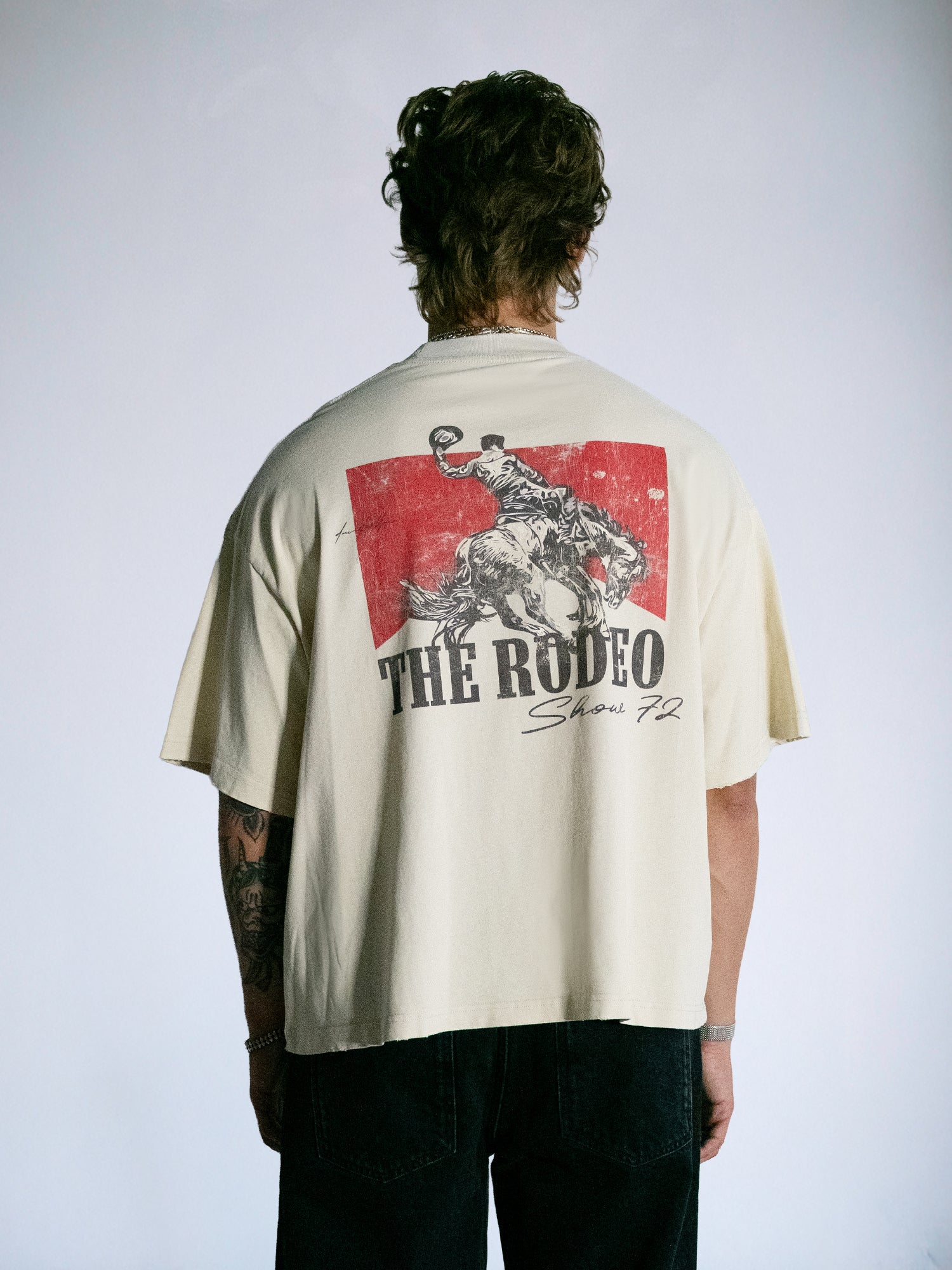 The Rodeo Show Tee : Off White - BDK