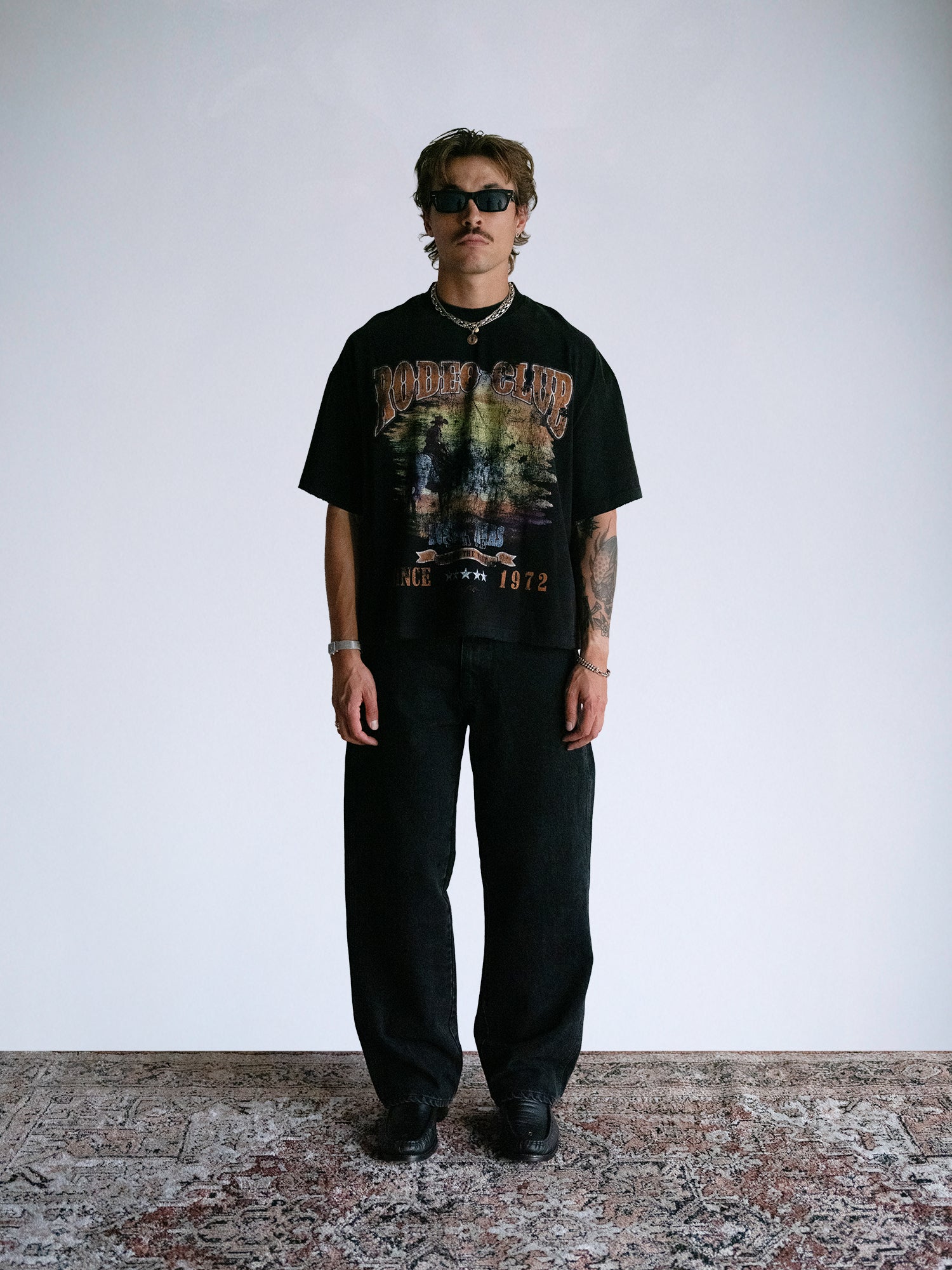 The West Tee : Caviar Black - BDK