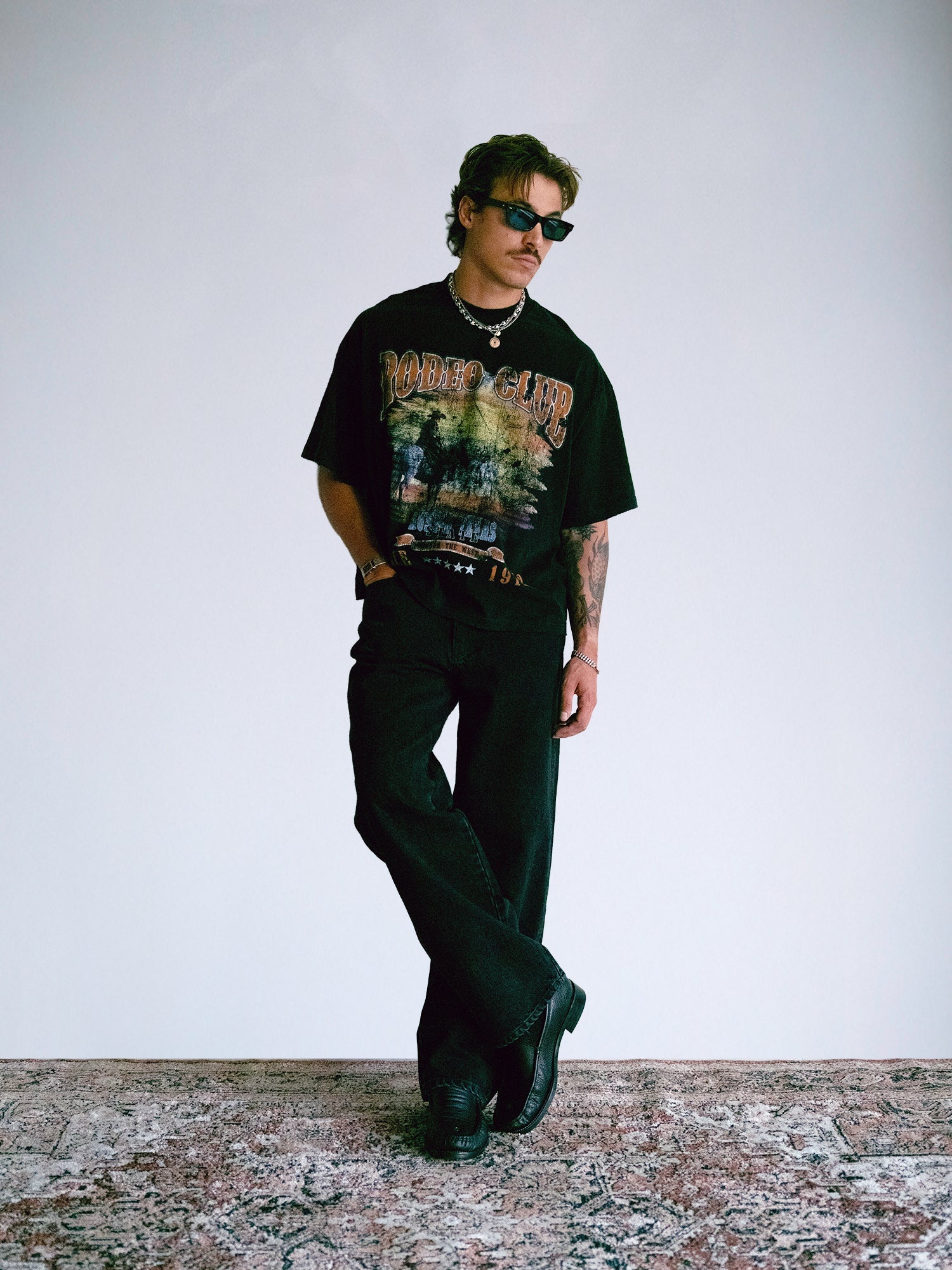 The West Tee : Caviar Black - BDK
