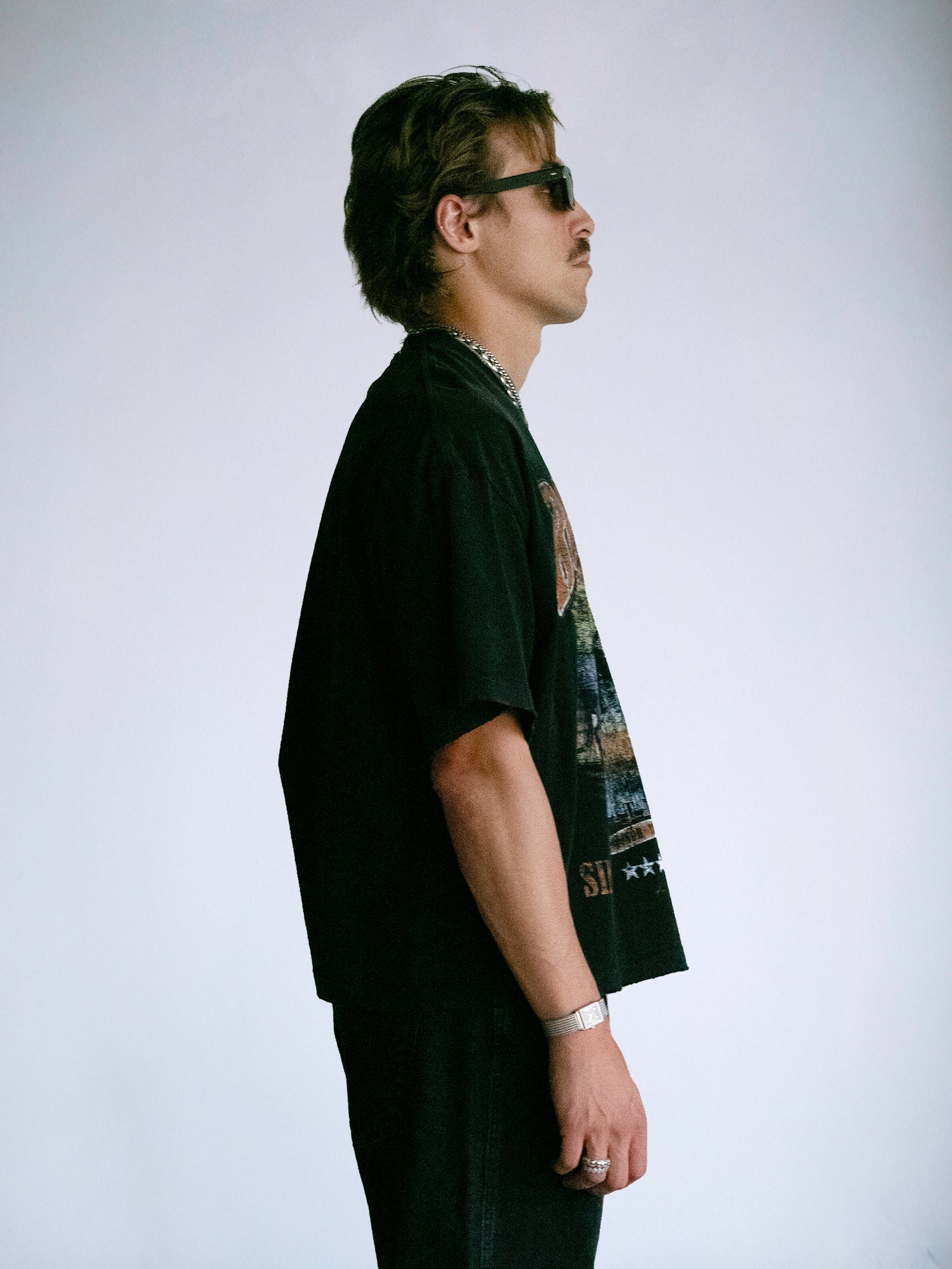 The West Tee : Caviar Black - BDK