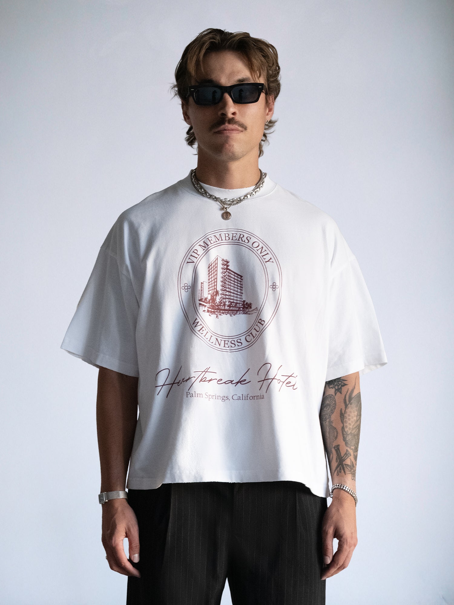 Wellness Club Tee : White - BDK